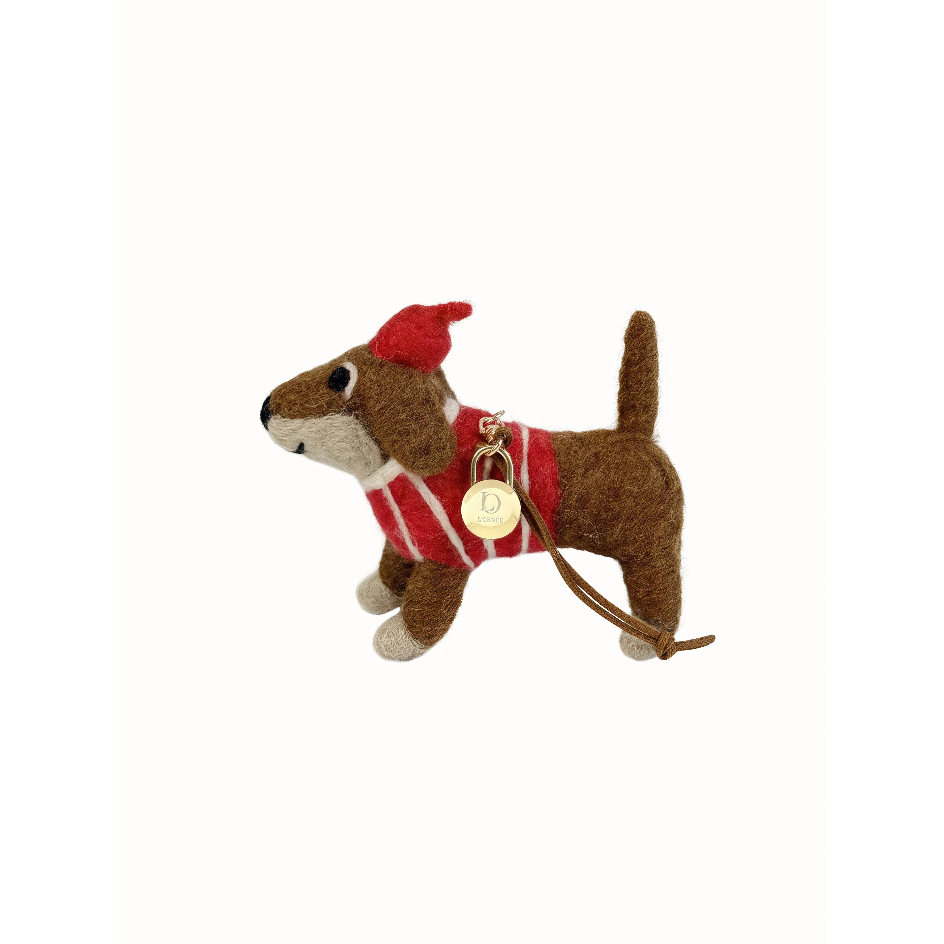 WINTER WOOF bag charm