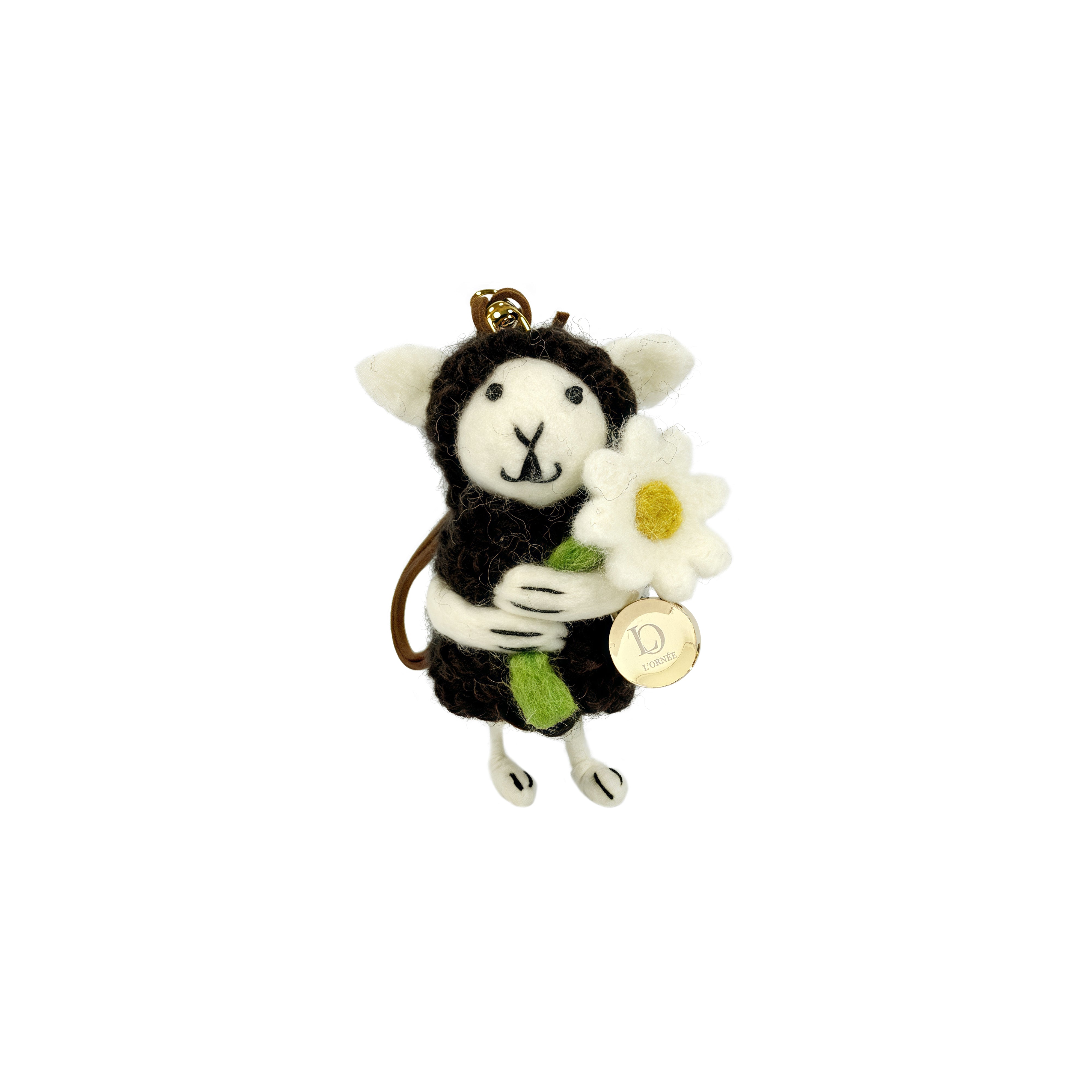 felt charm DAISY SHEEP