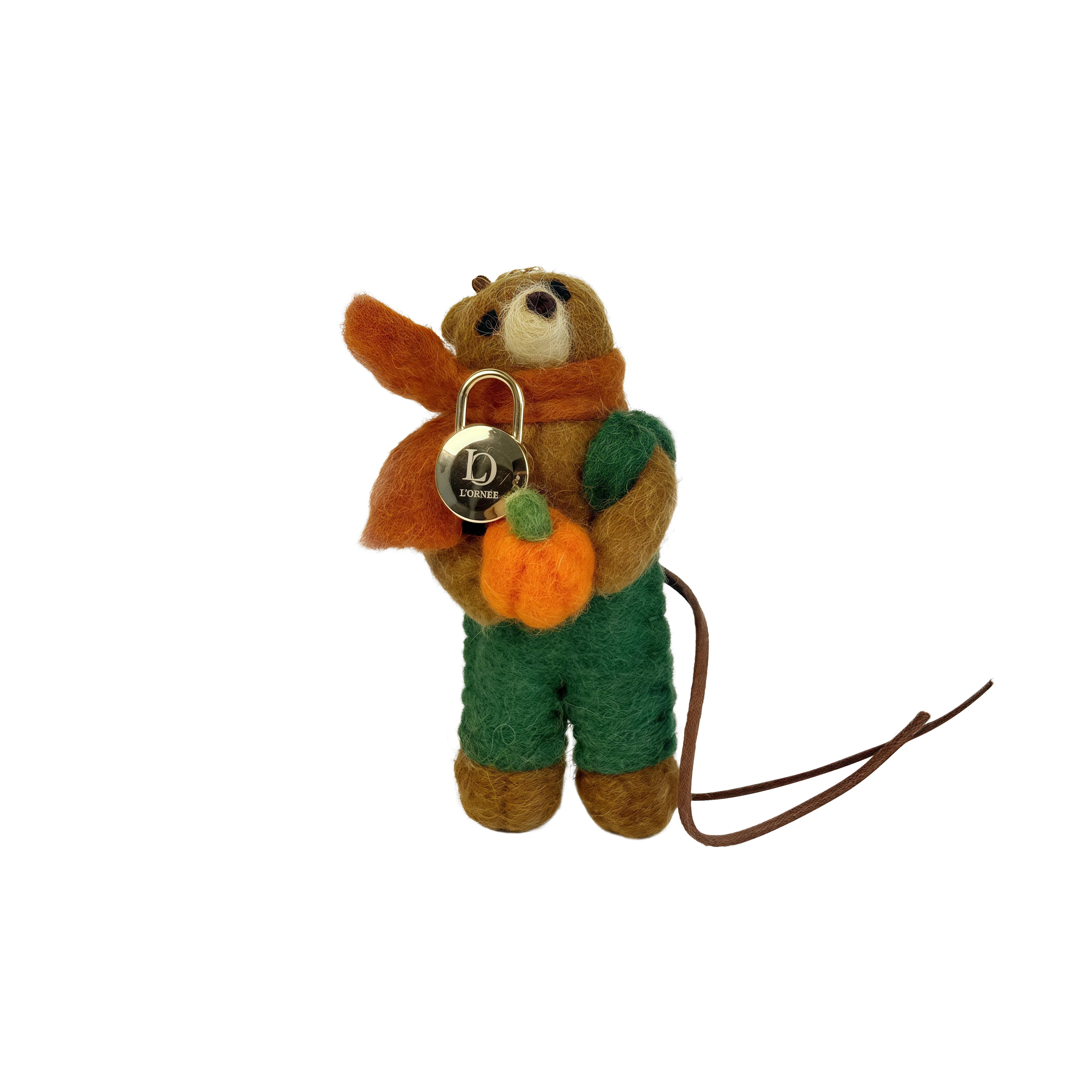 PUMPKIN BEAR CHARM