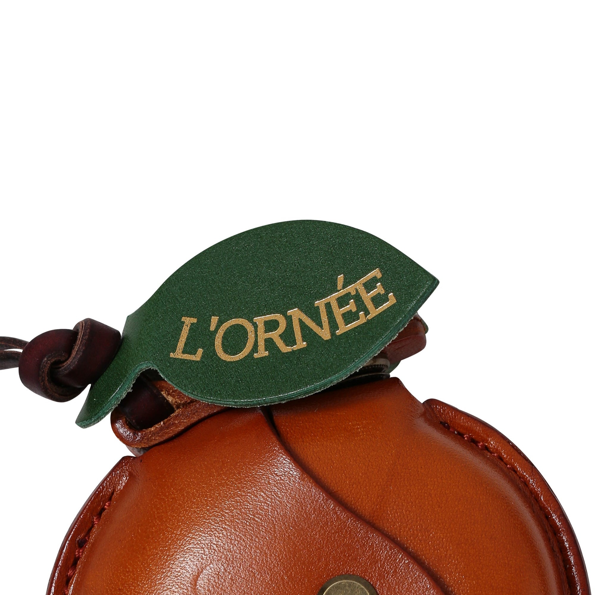 l'ornée leather bag charm