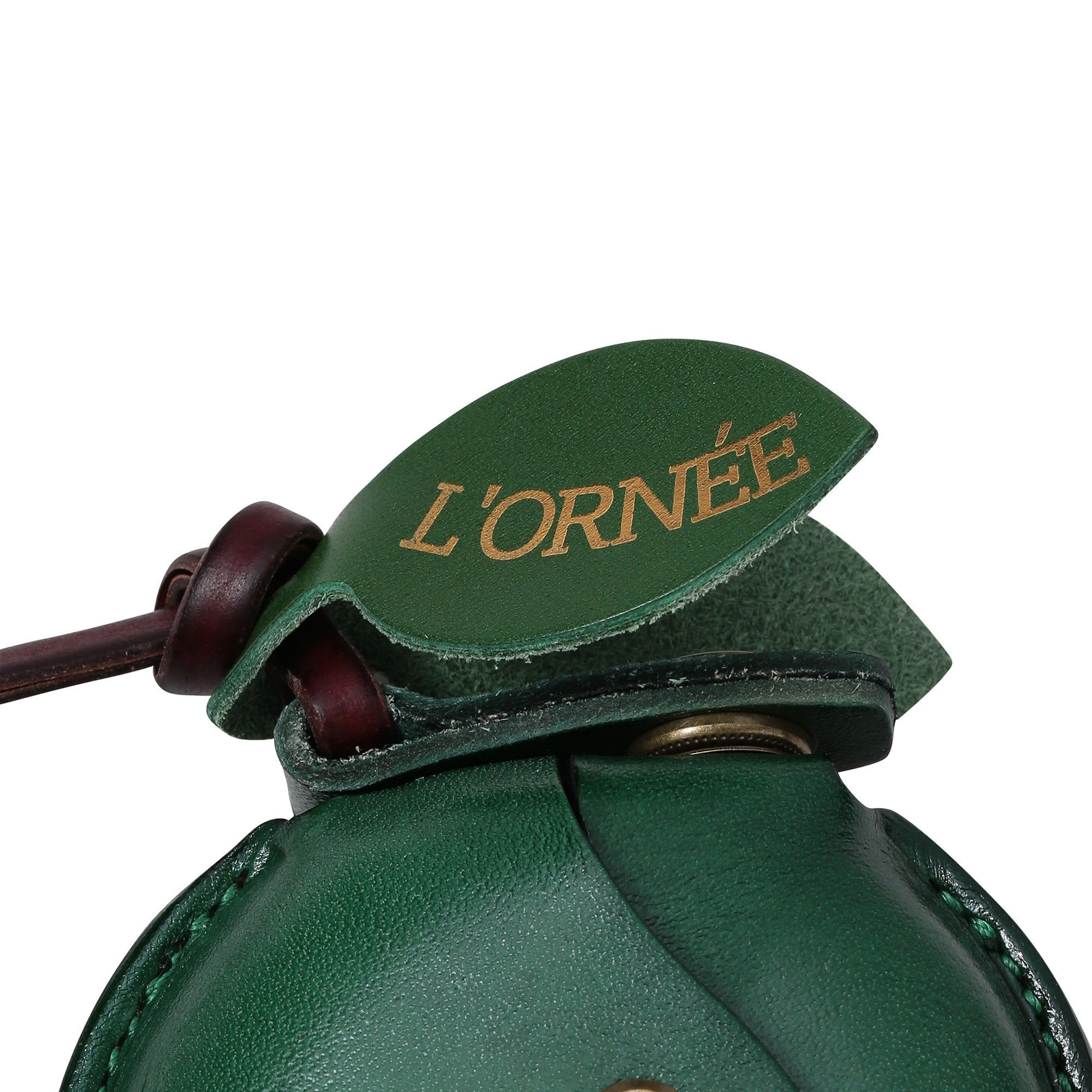 lornee GREEN ORANGE AIRPODS CASE CHARM