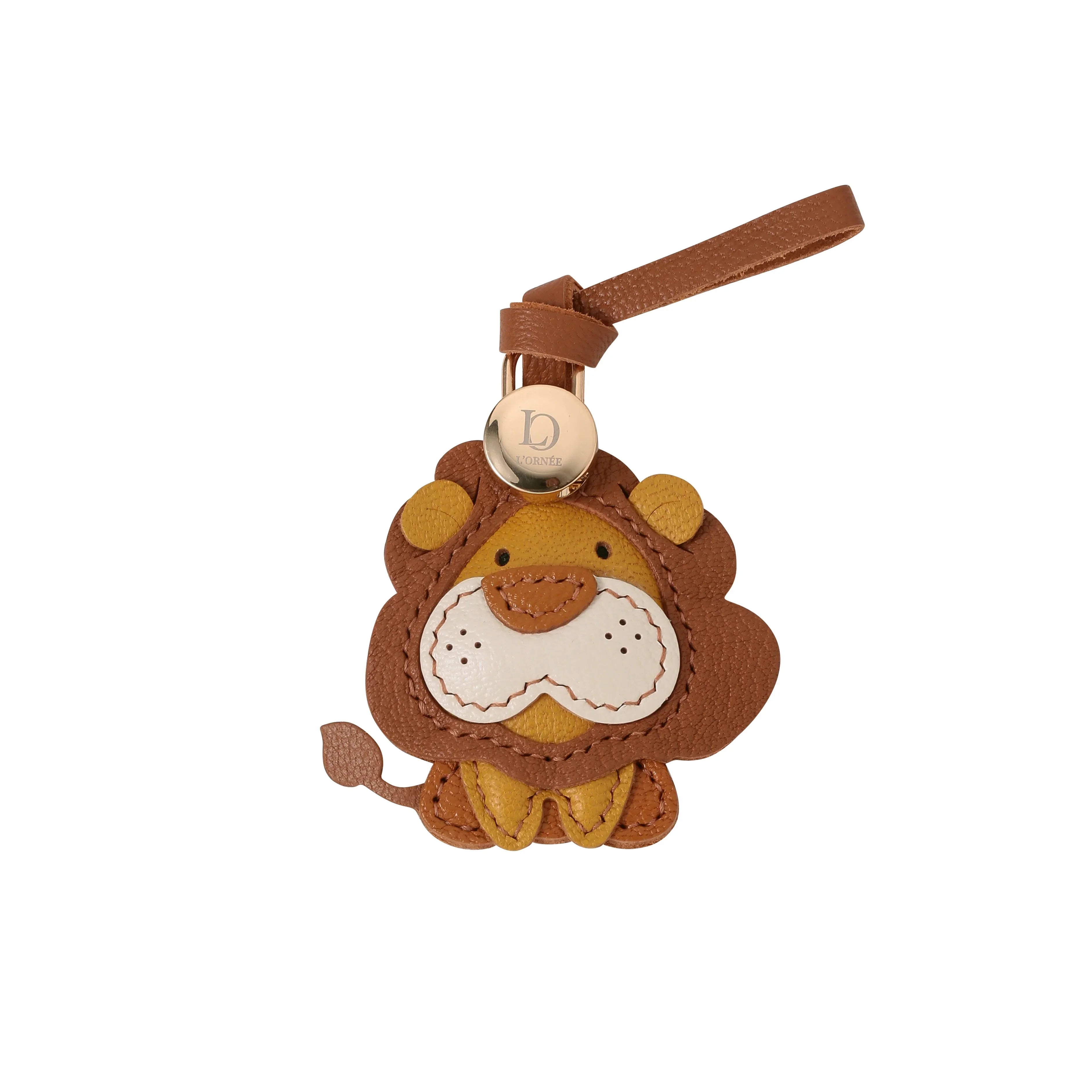 LITTLE LION leather charm