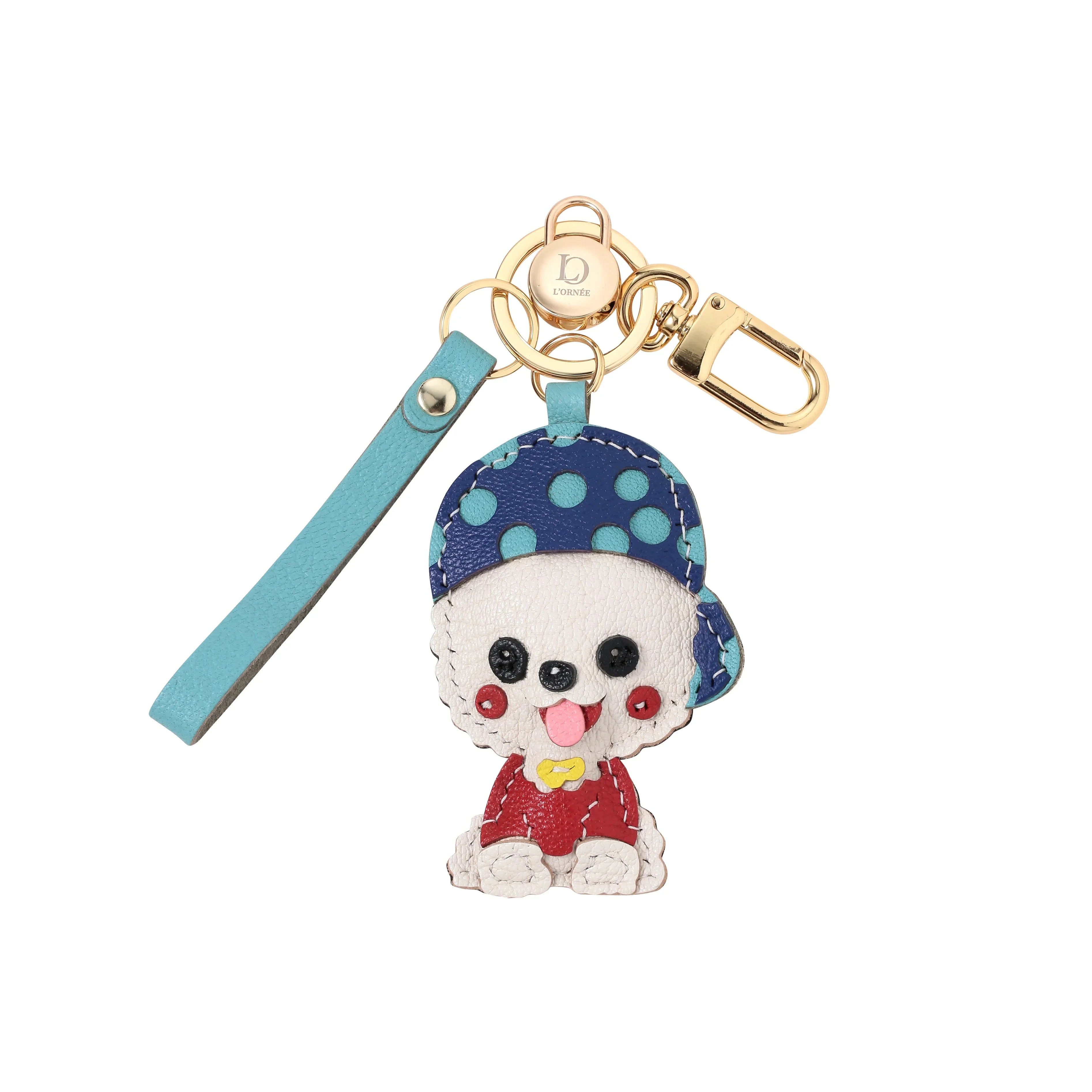 bichon keychains