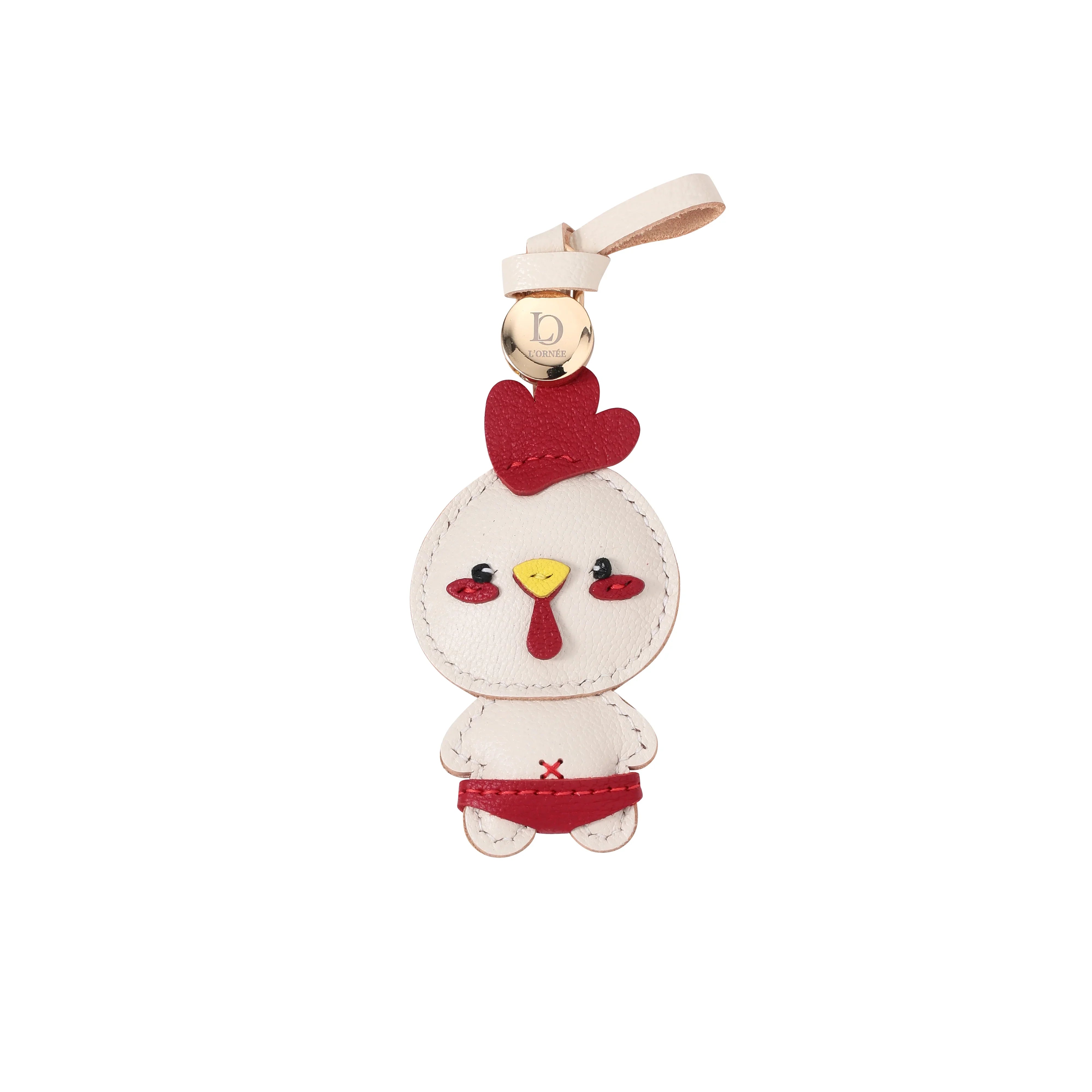 chicken keyring
