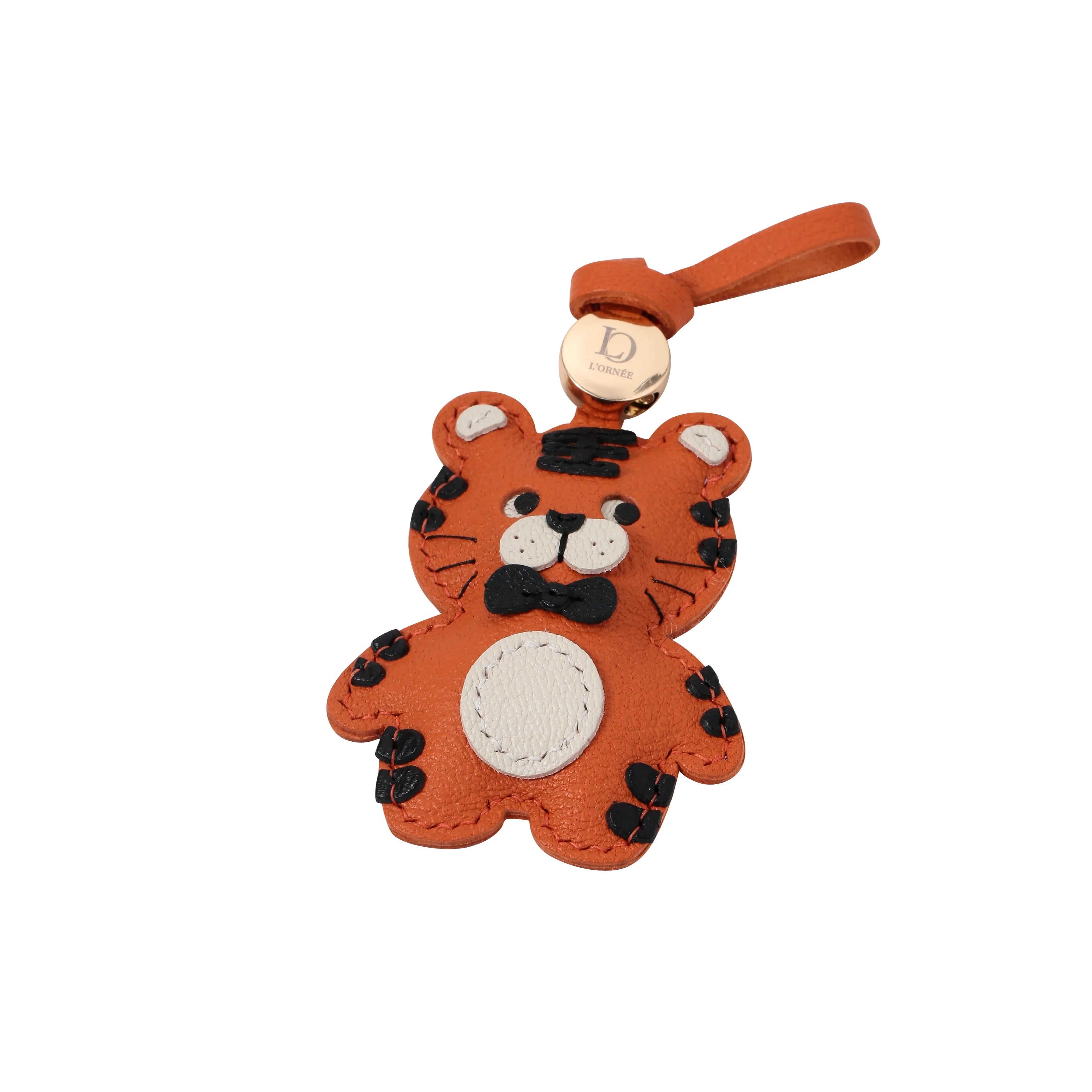 BOWTIE TIGER bag charm