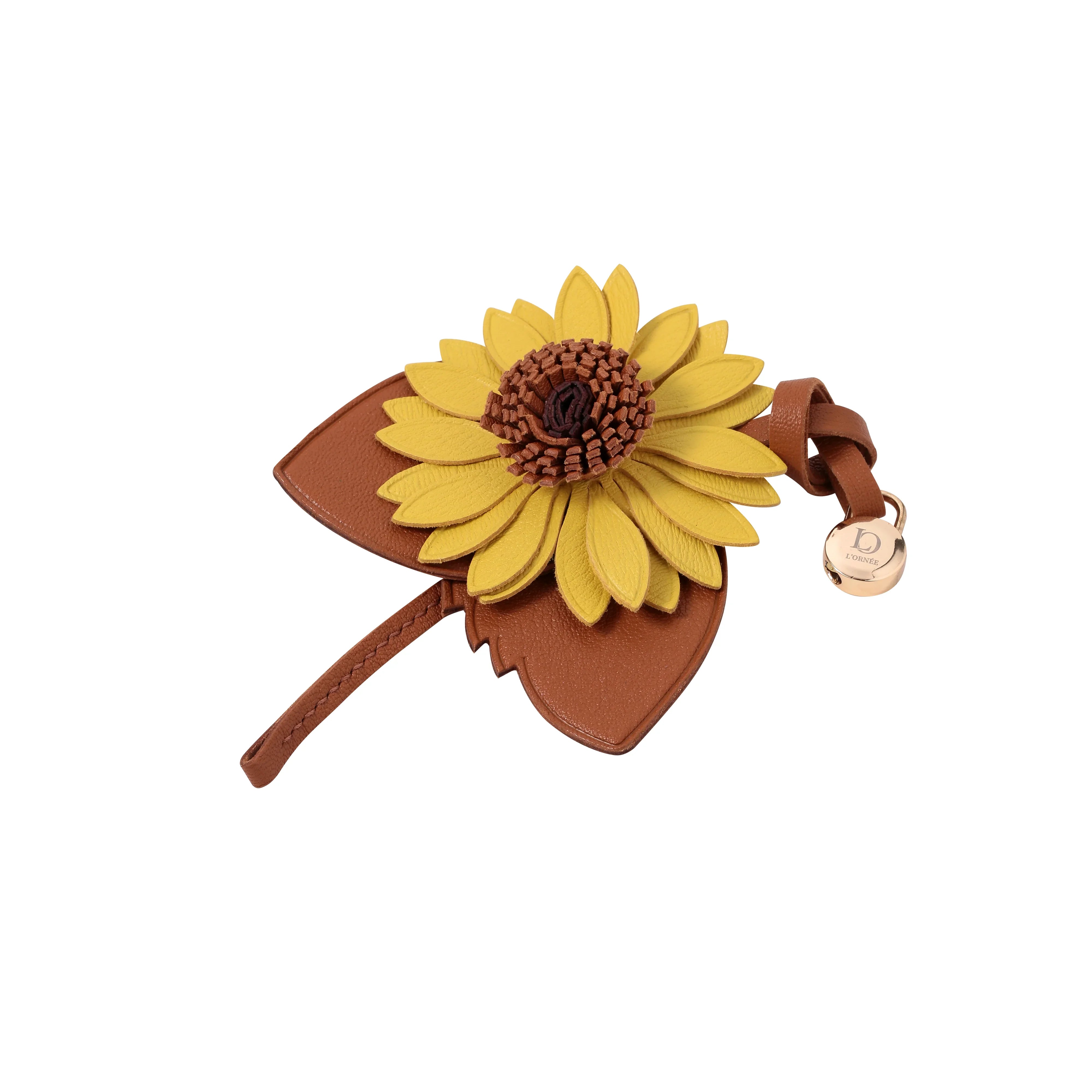 SUNFLOWER bag charm