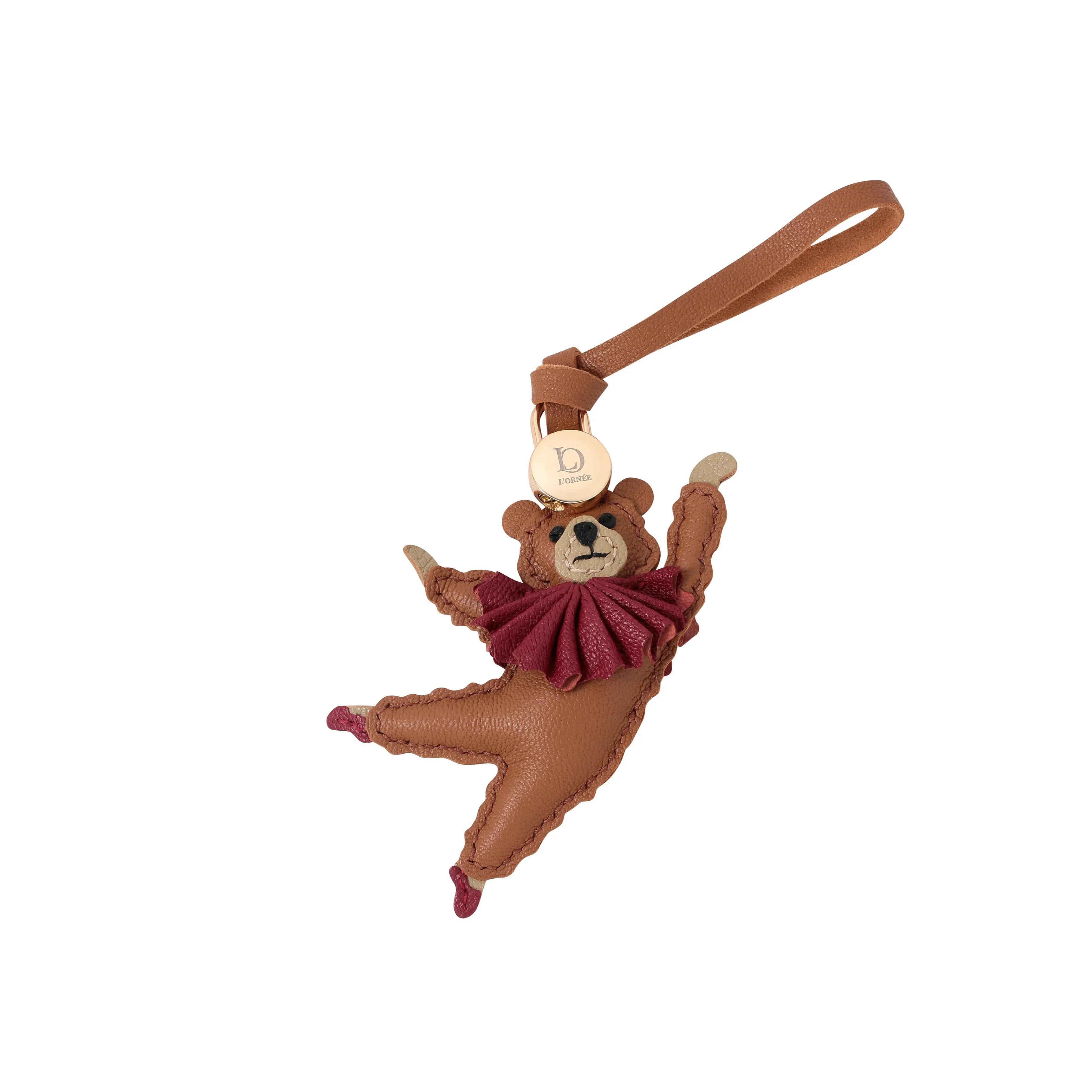 BALLERINA BEAR bag charm