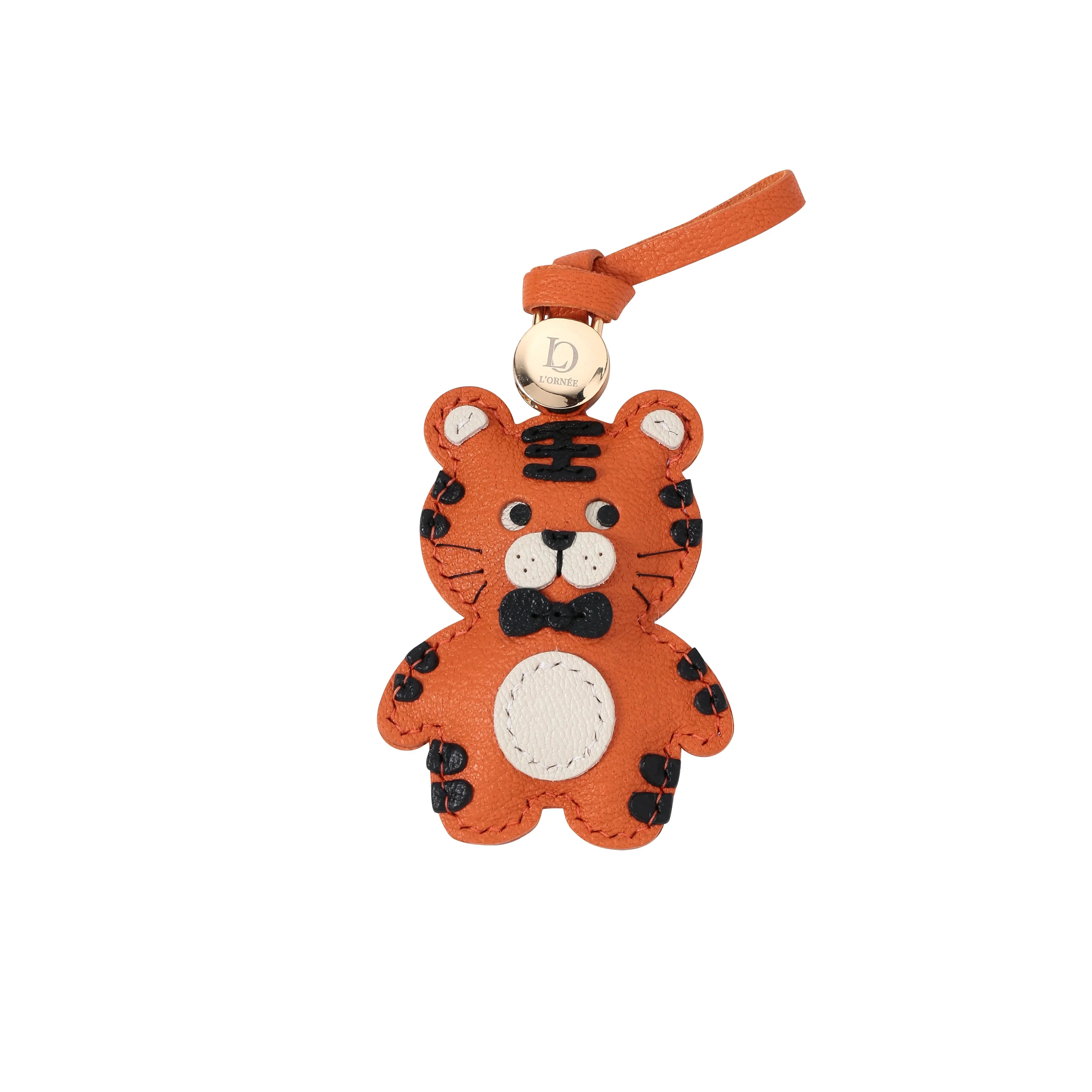 BOWTIE TIGER bag charm