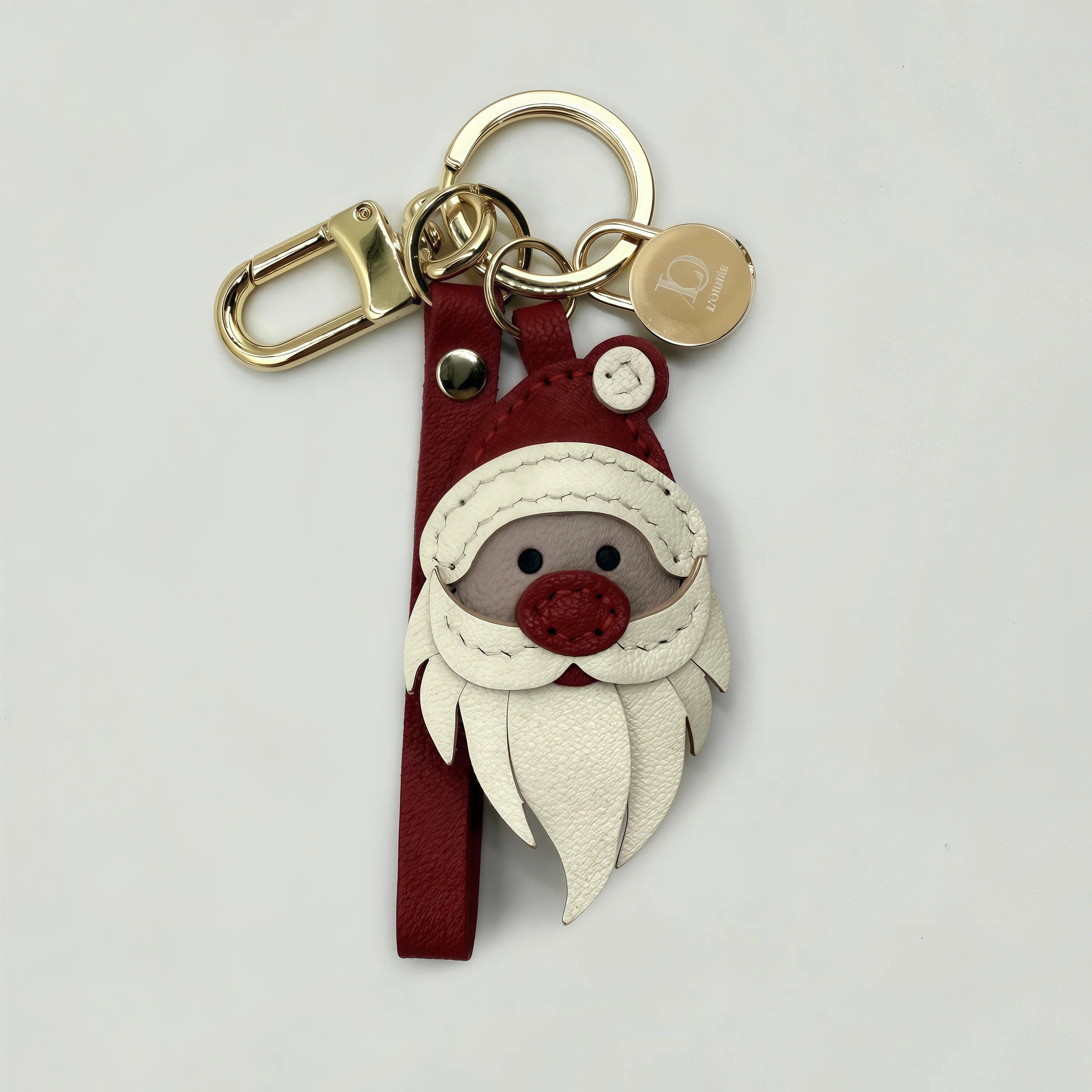 SNOWBEARD SANTA CHARM keyrings
