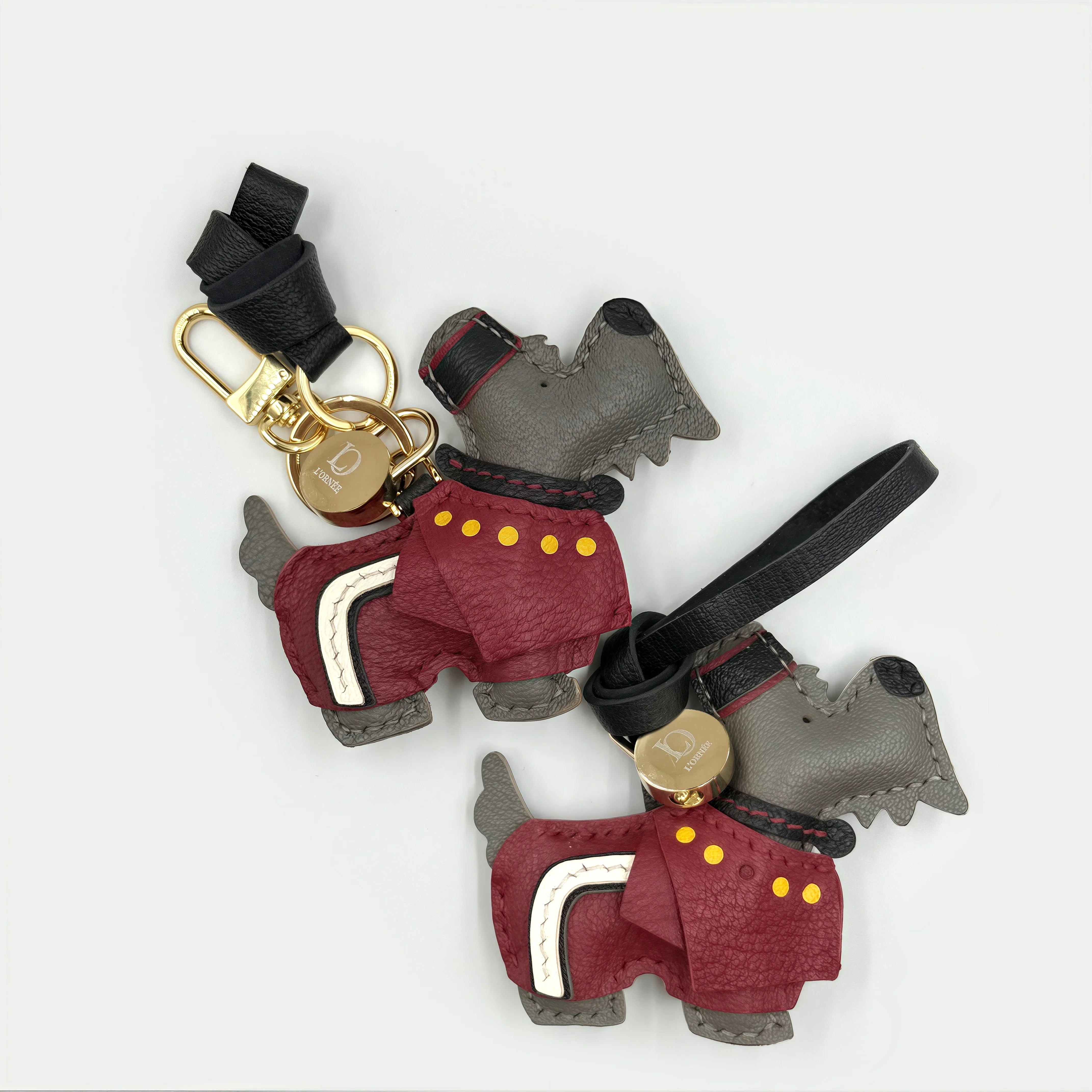GENTLE SCOTTISH TERRIER keychains CHARM
