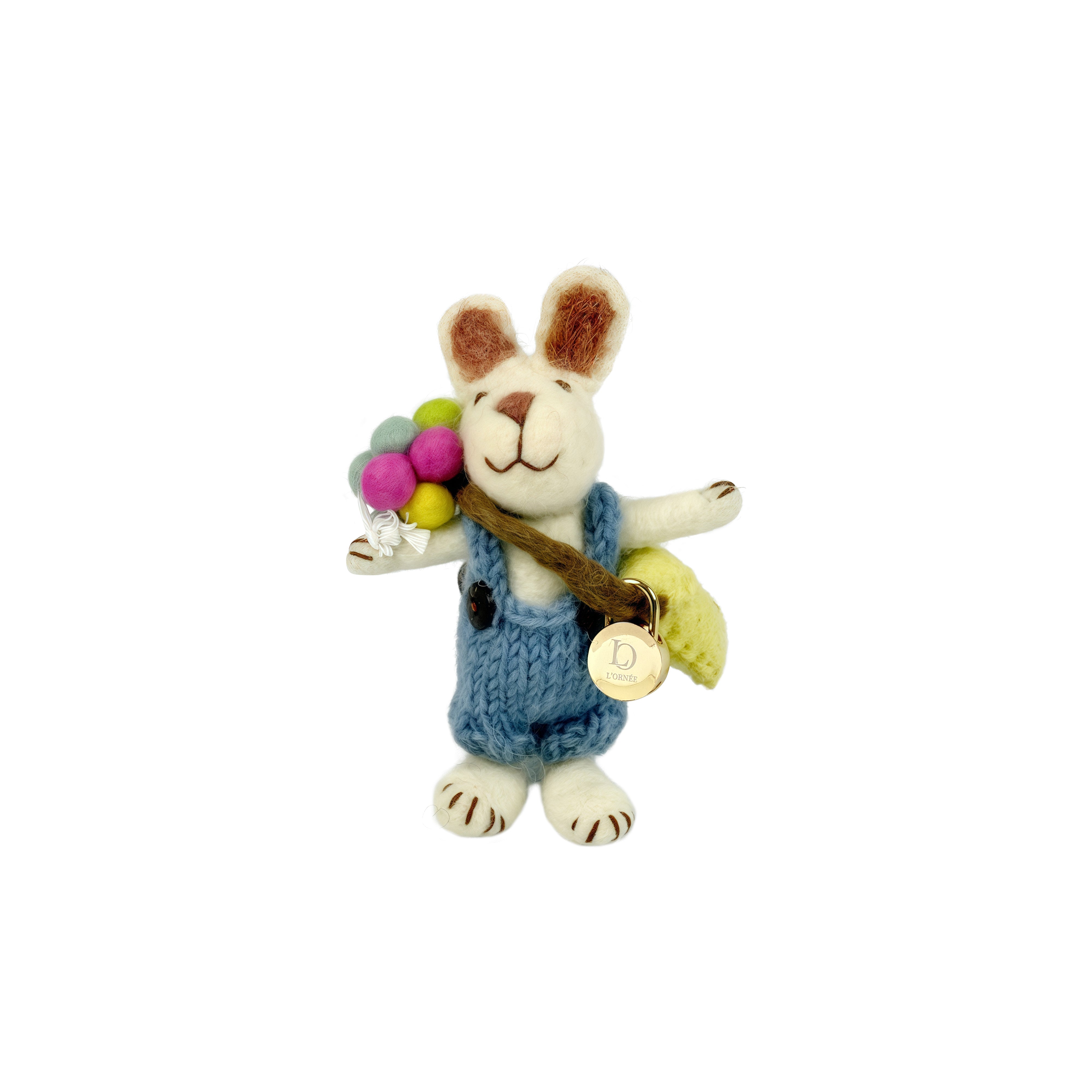 BALLOON BUNNY keyrings