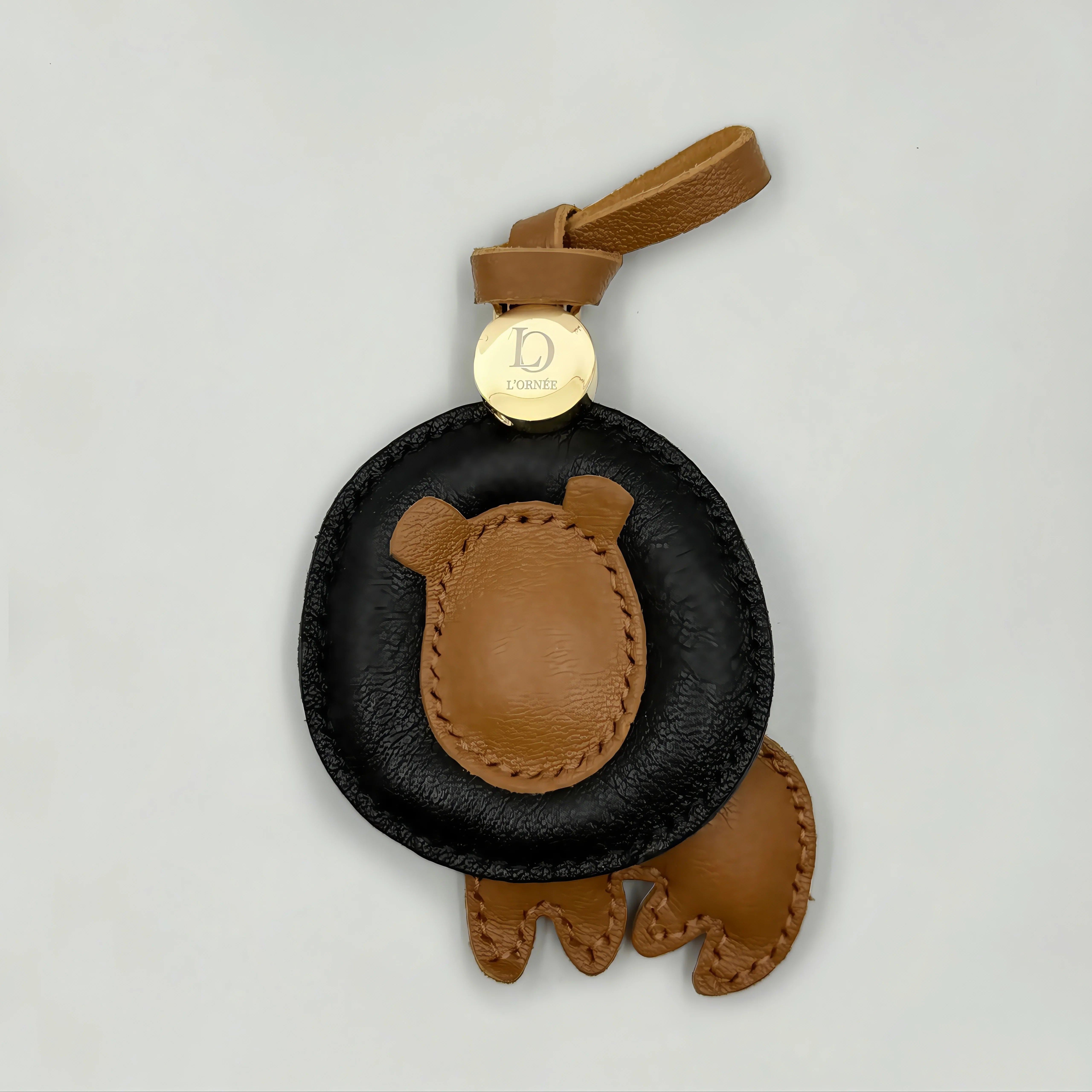 LION BACK CHARM keyrings