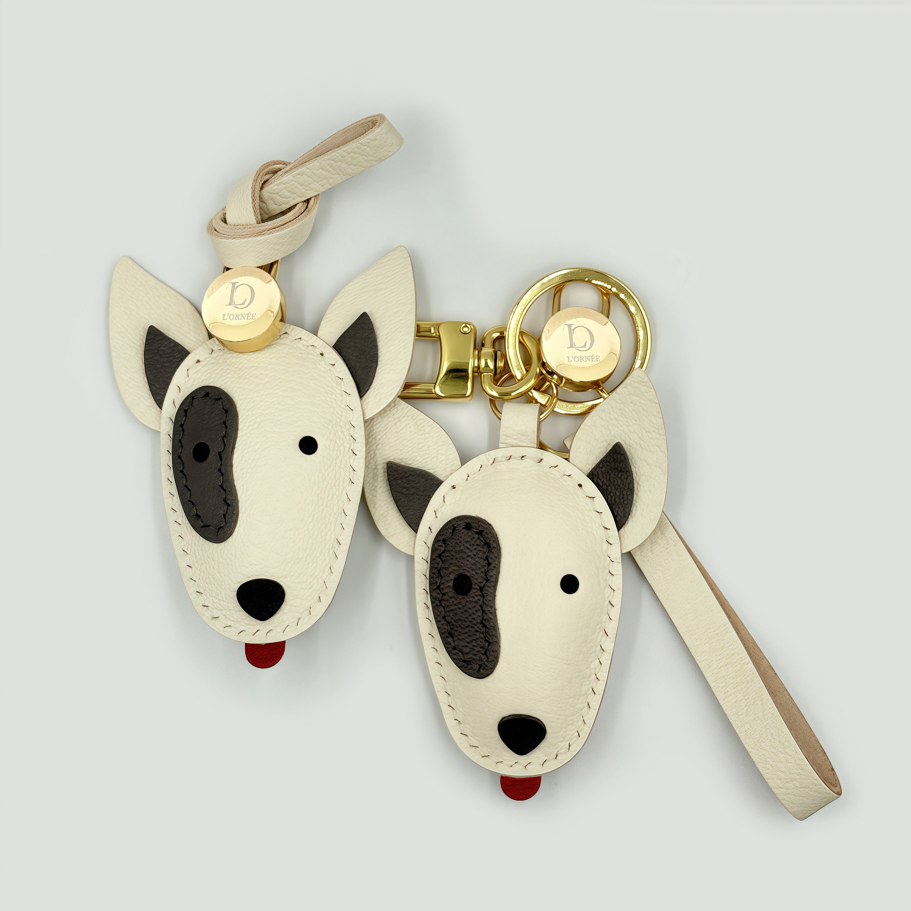 CHEEKY BULL TERRIER keychains
