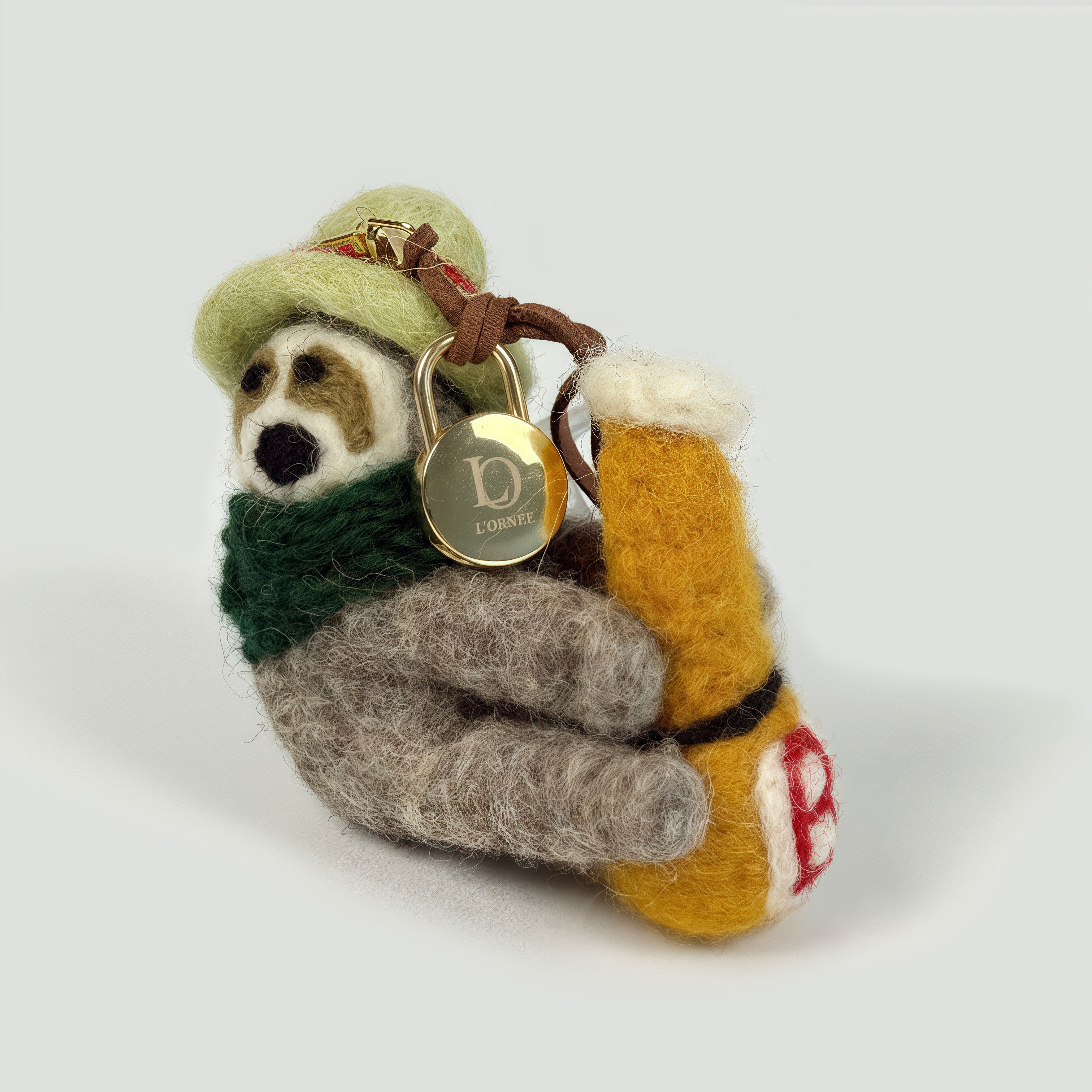CHEERS SLOTH CHARM side shot
