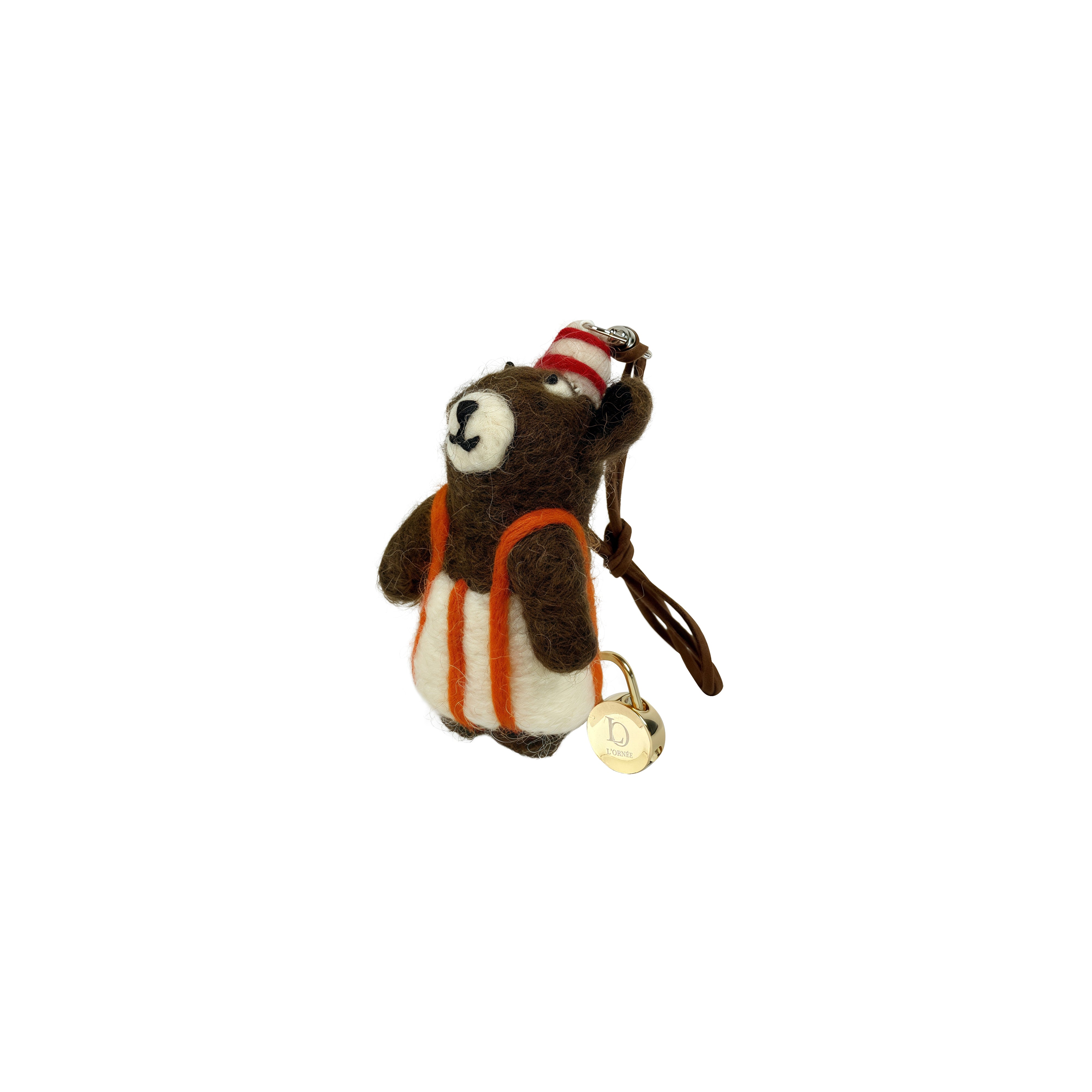 JOLLY STRIPE BEAR keychains