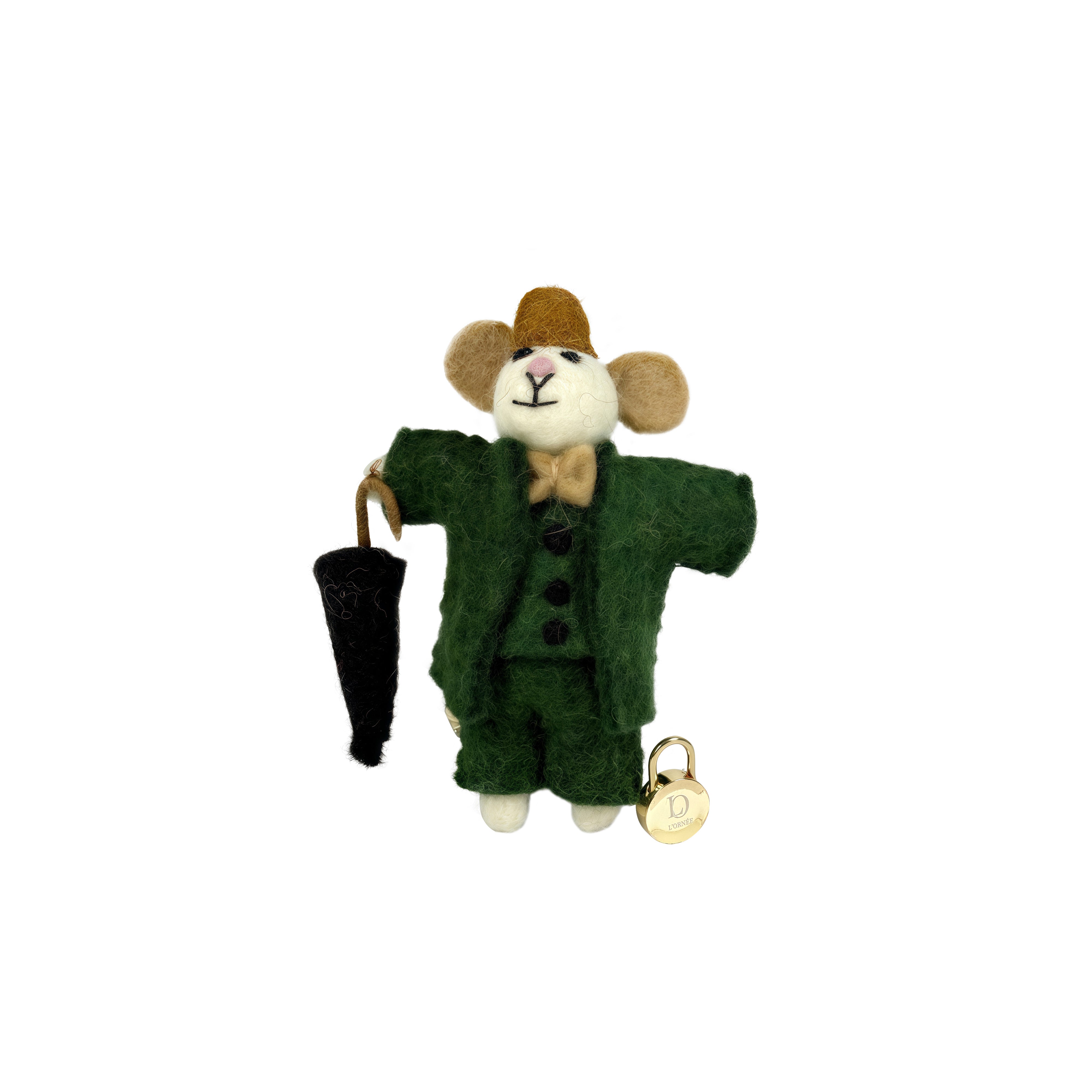 GENTLE MOUSE felt charm