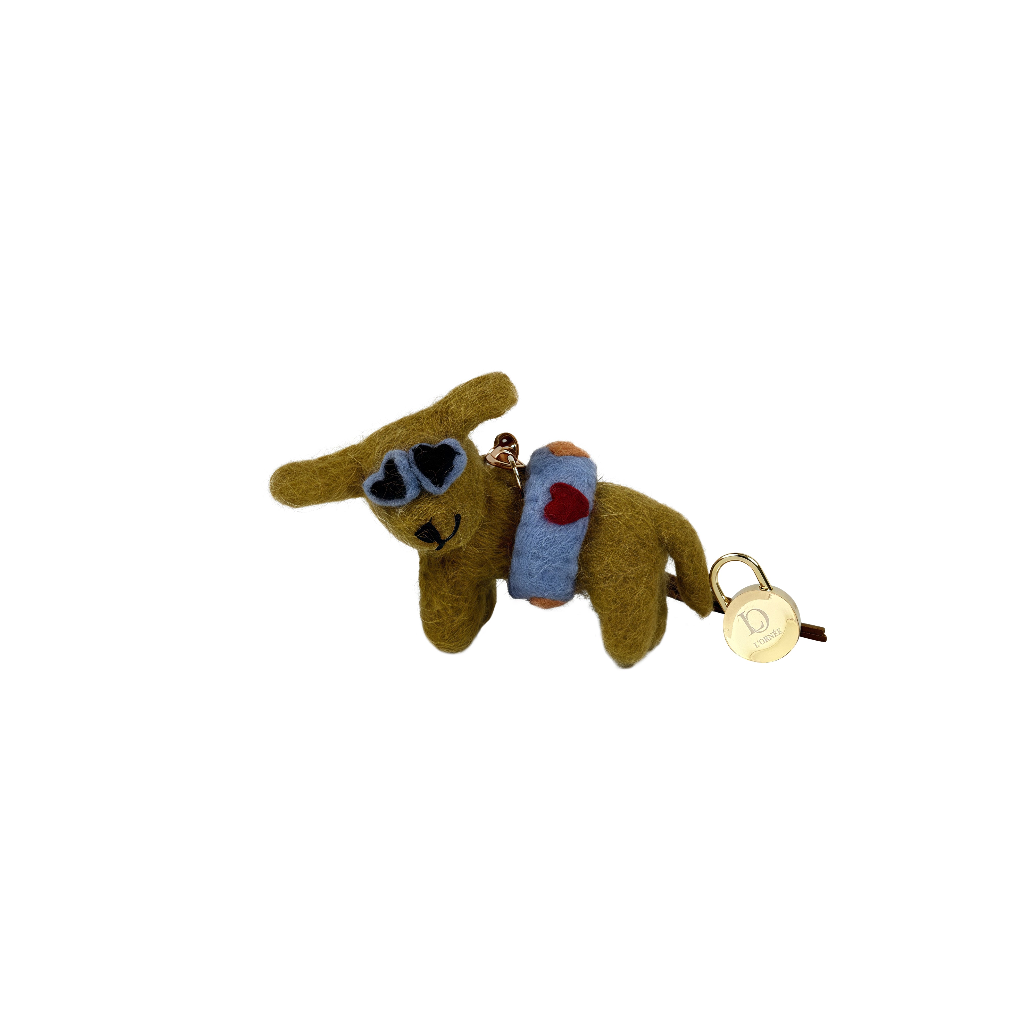 BEACH VIBES DOG  felt