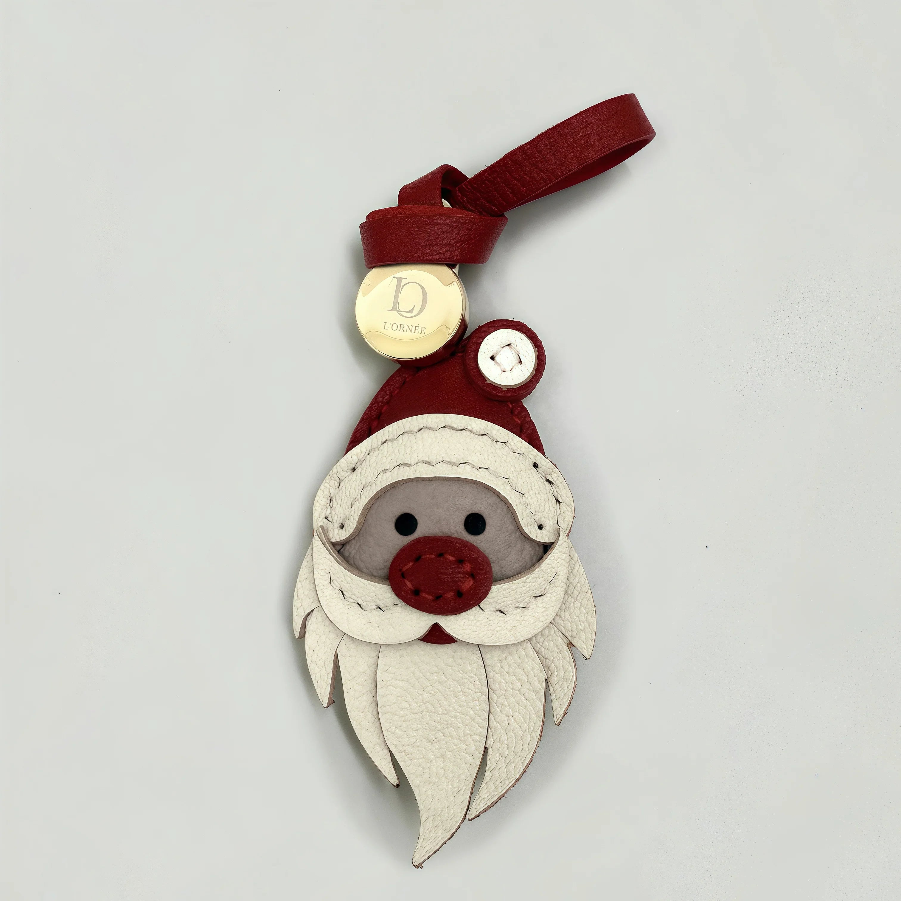 SNOWBEARD SANTA CHARM leather
