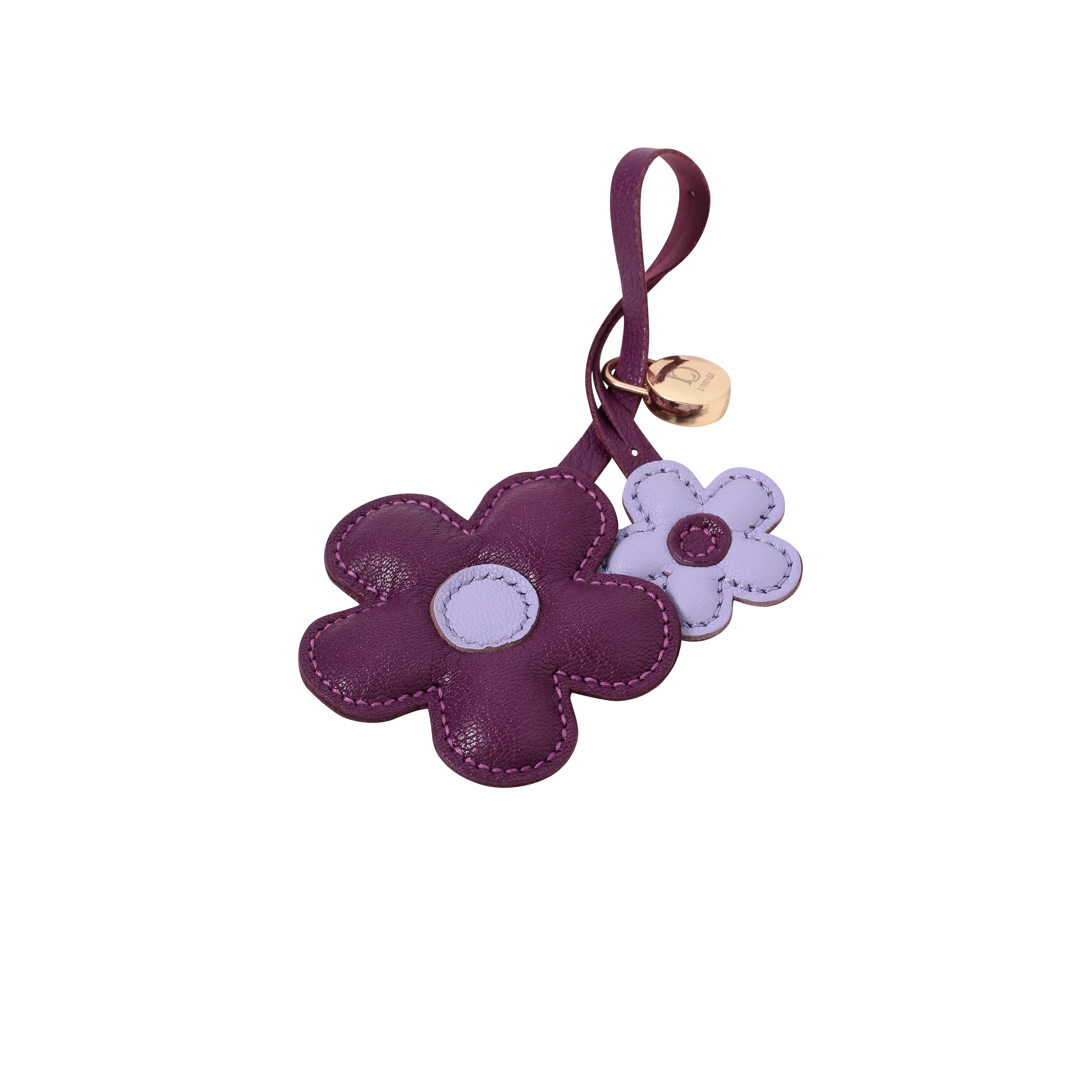  BUBBLE BLOSSOM  leather charm