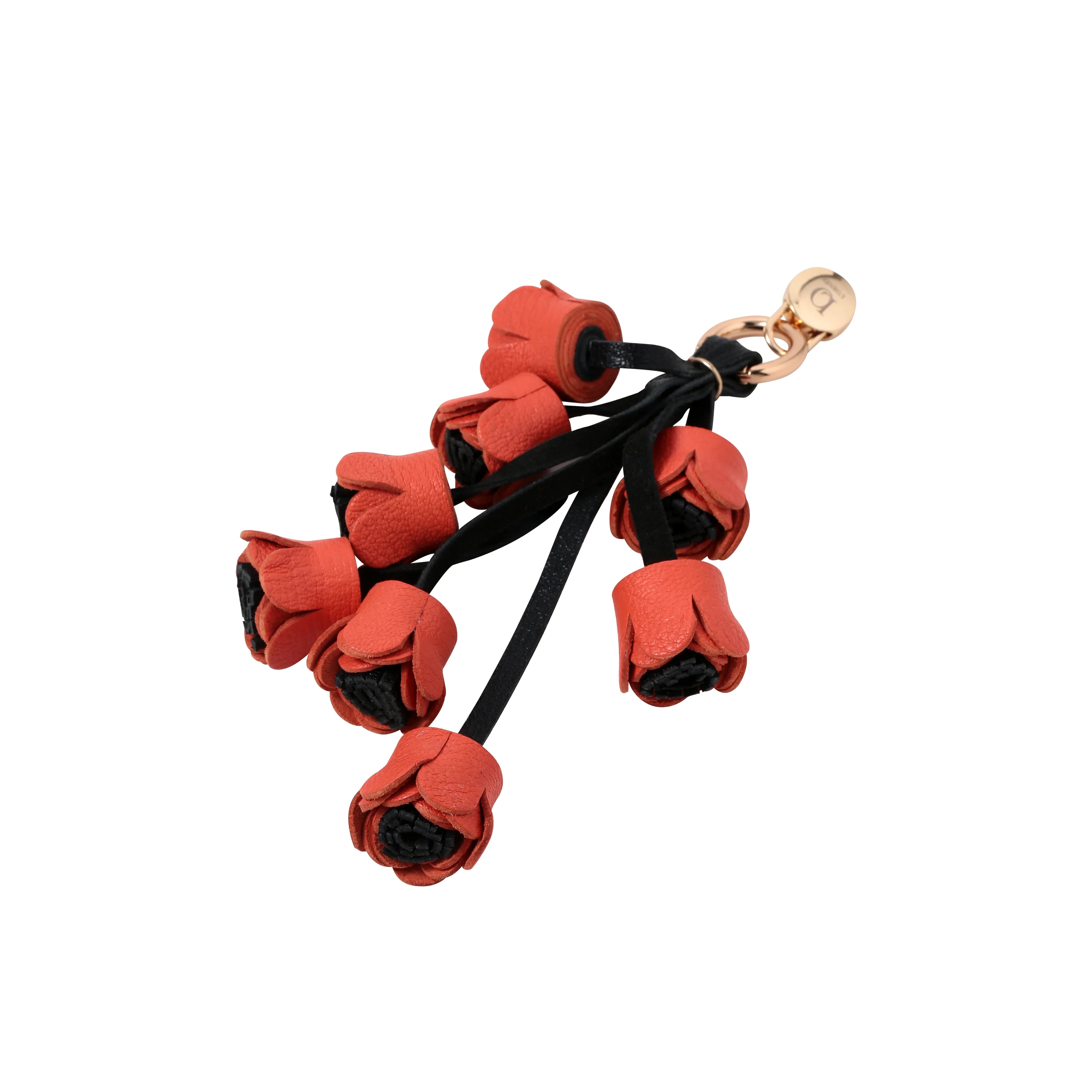 ROSE BUNCH bag charm