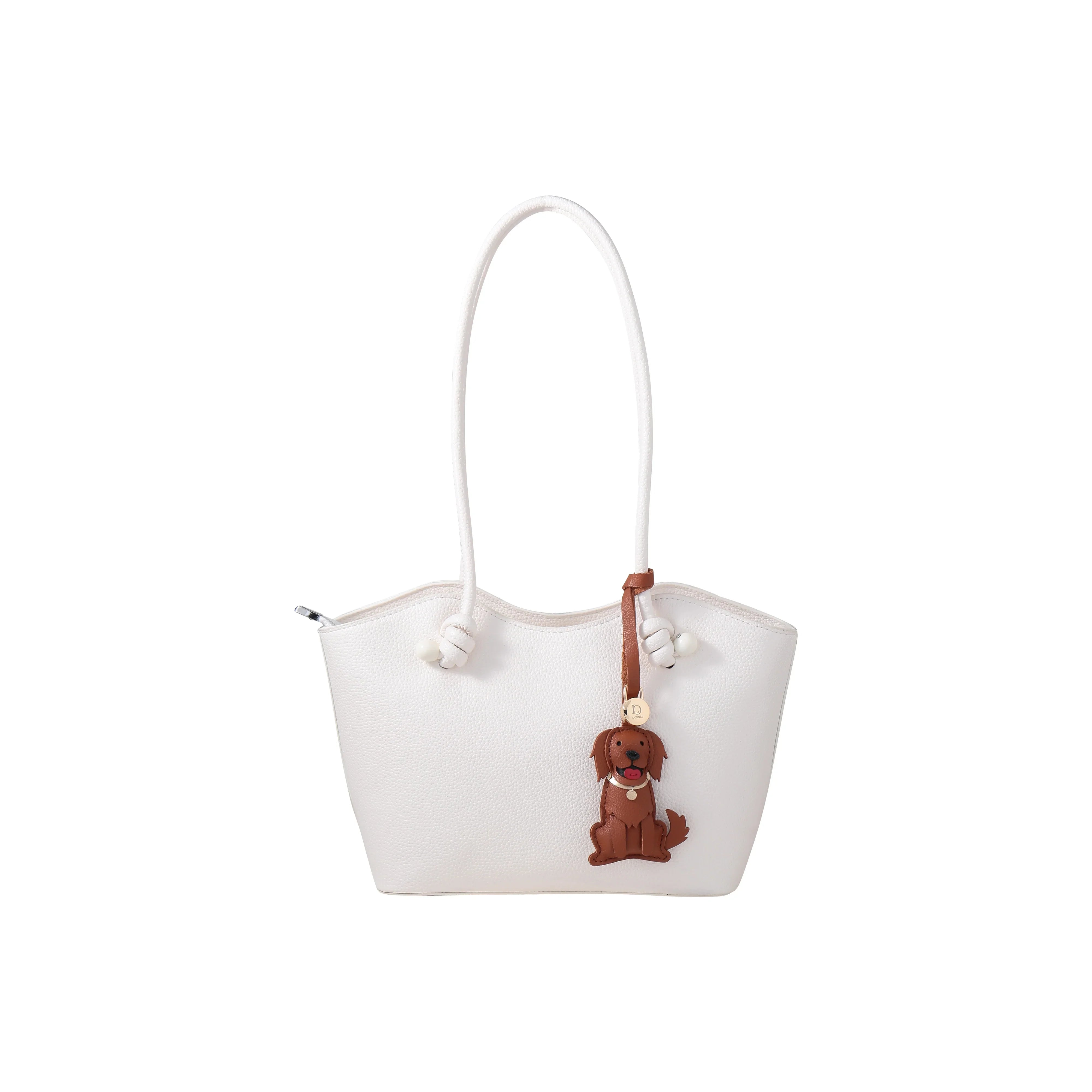 BROWN RETRIEVER with bag