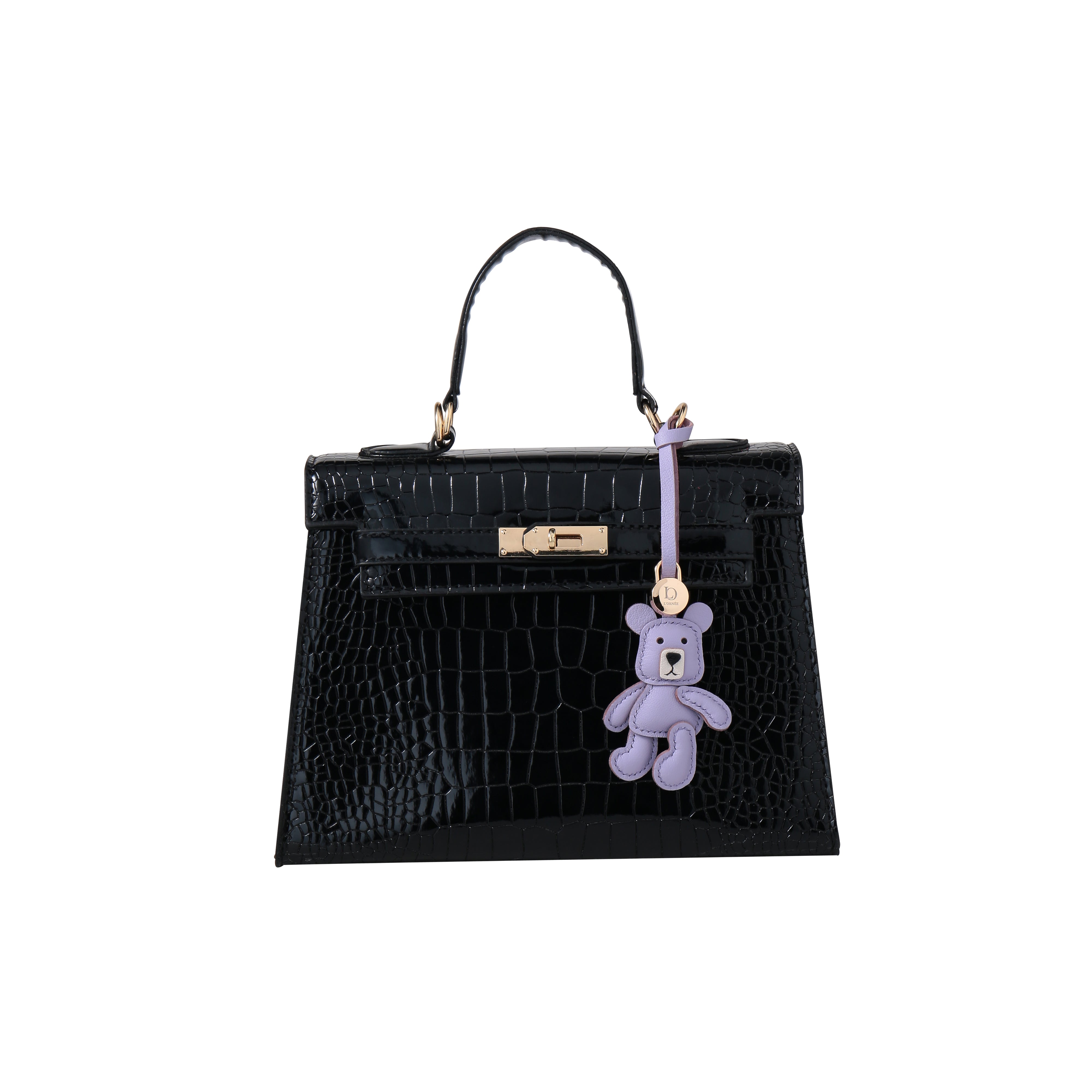 teddy bear with bag
