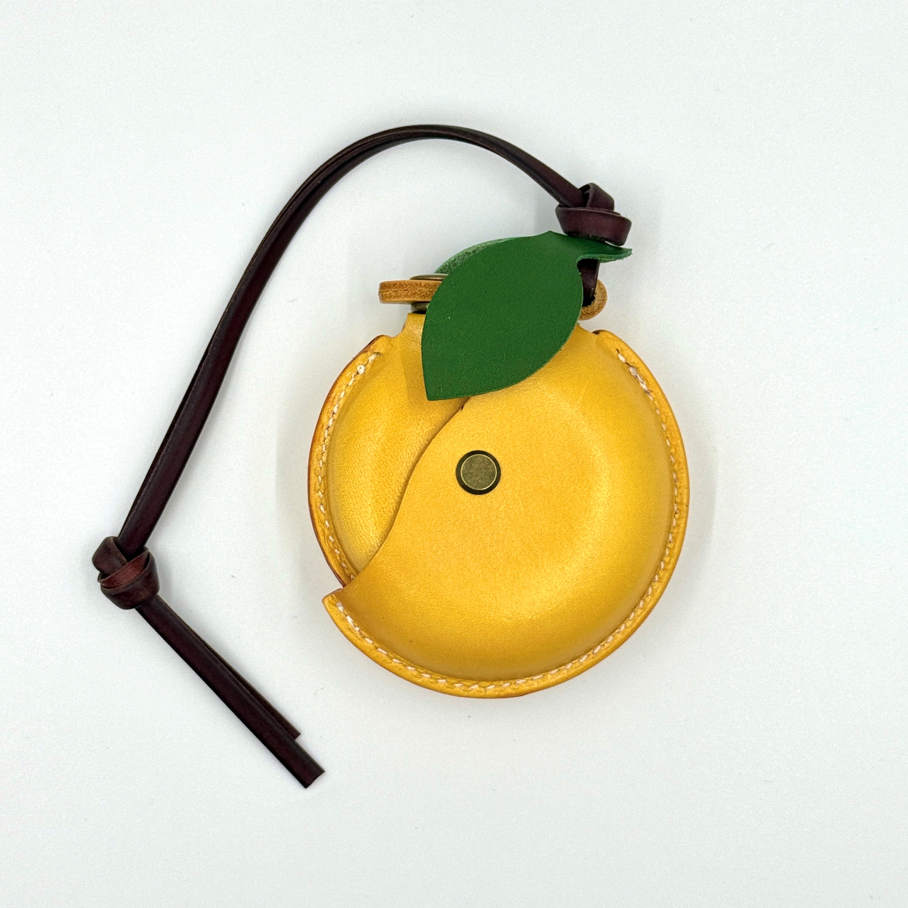 lemon airpod case front shot