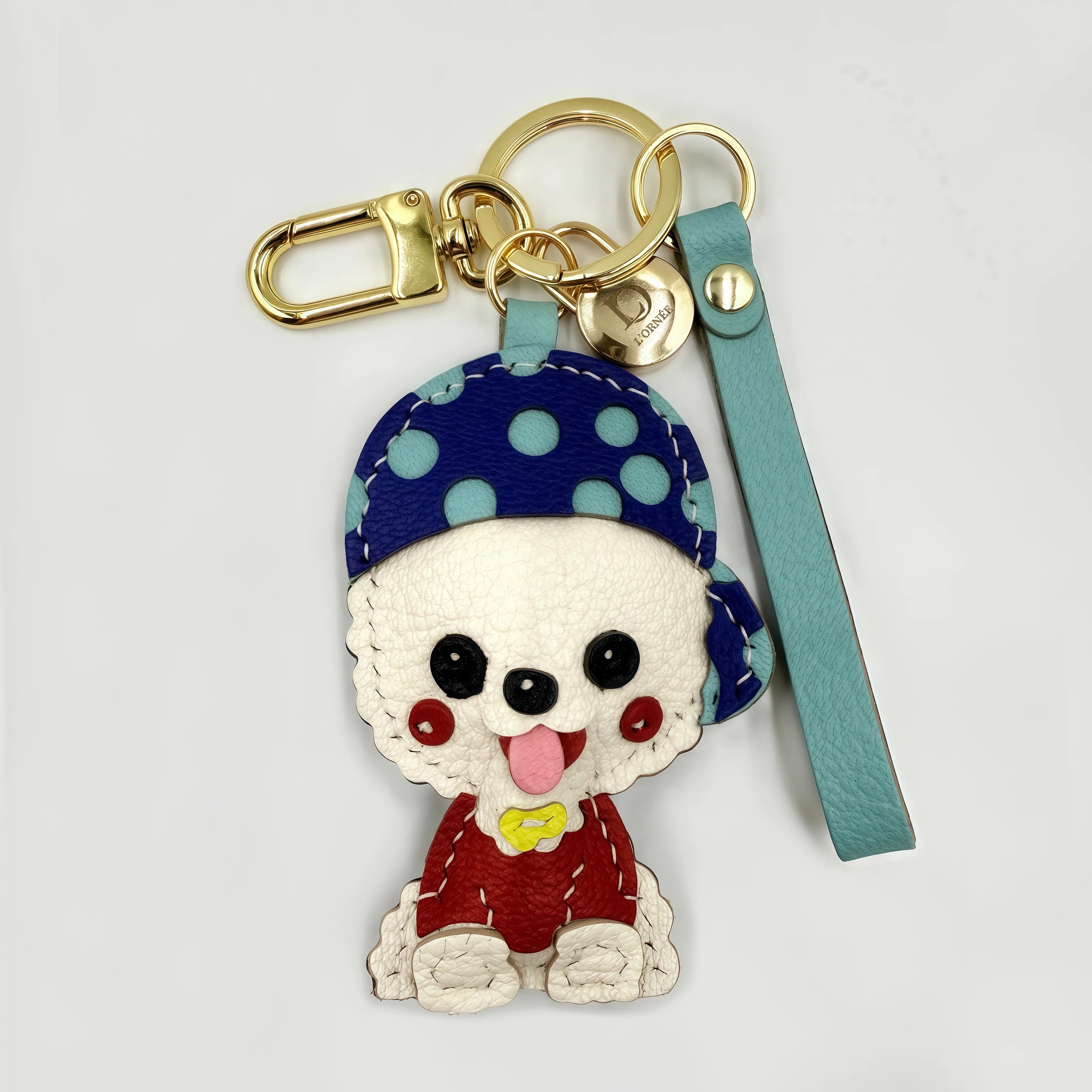 BIGBUBBLE BICHON CHARM keychain