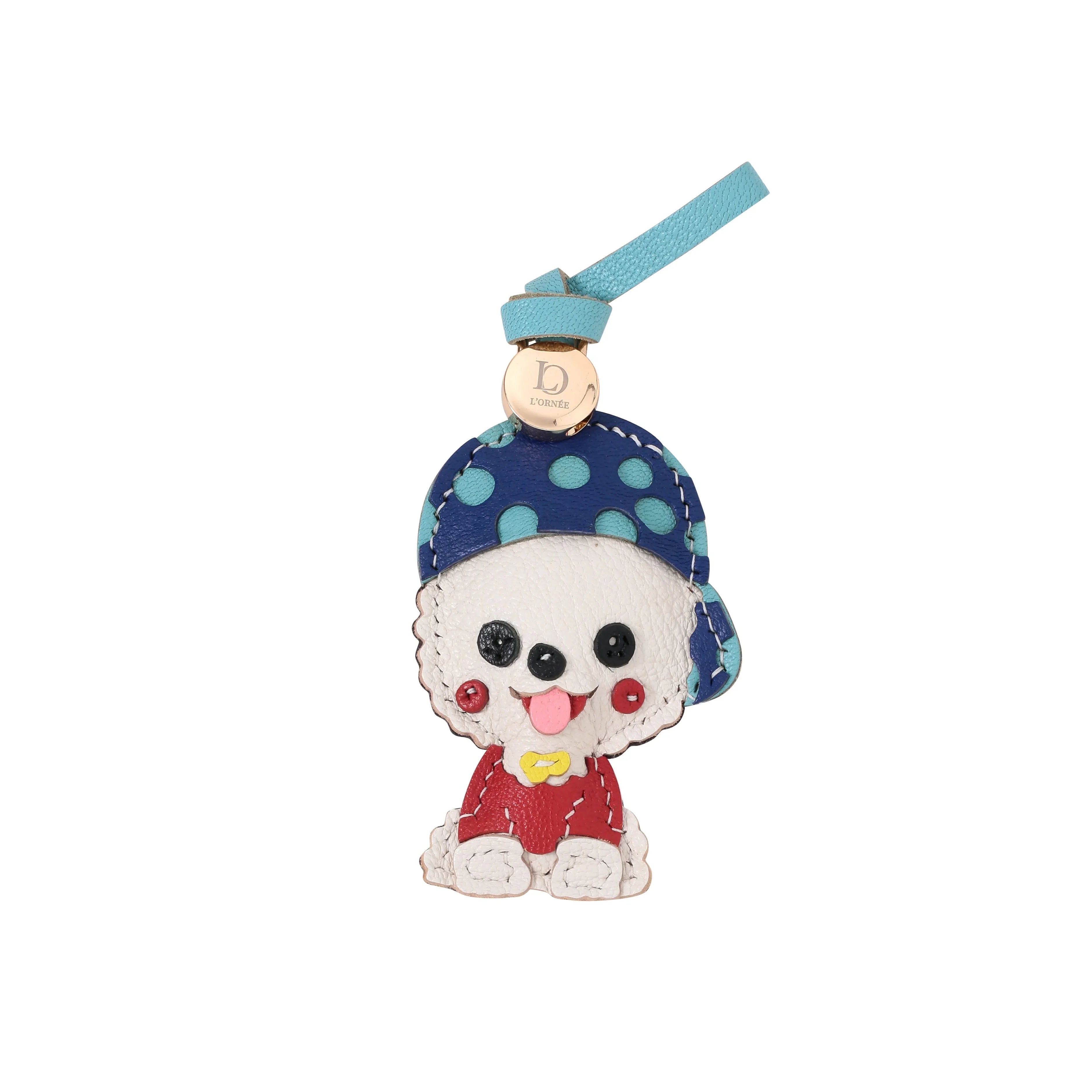 bichon keyrings
