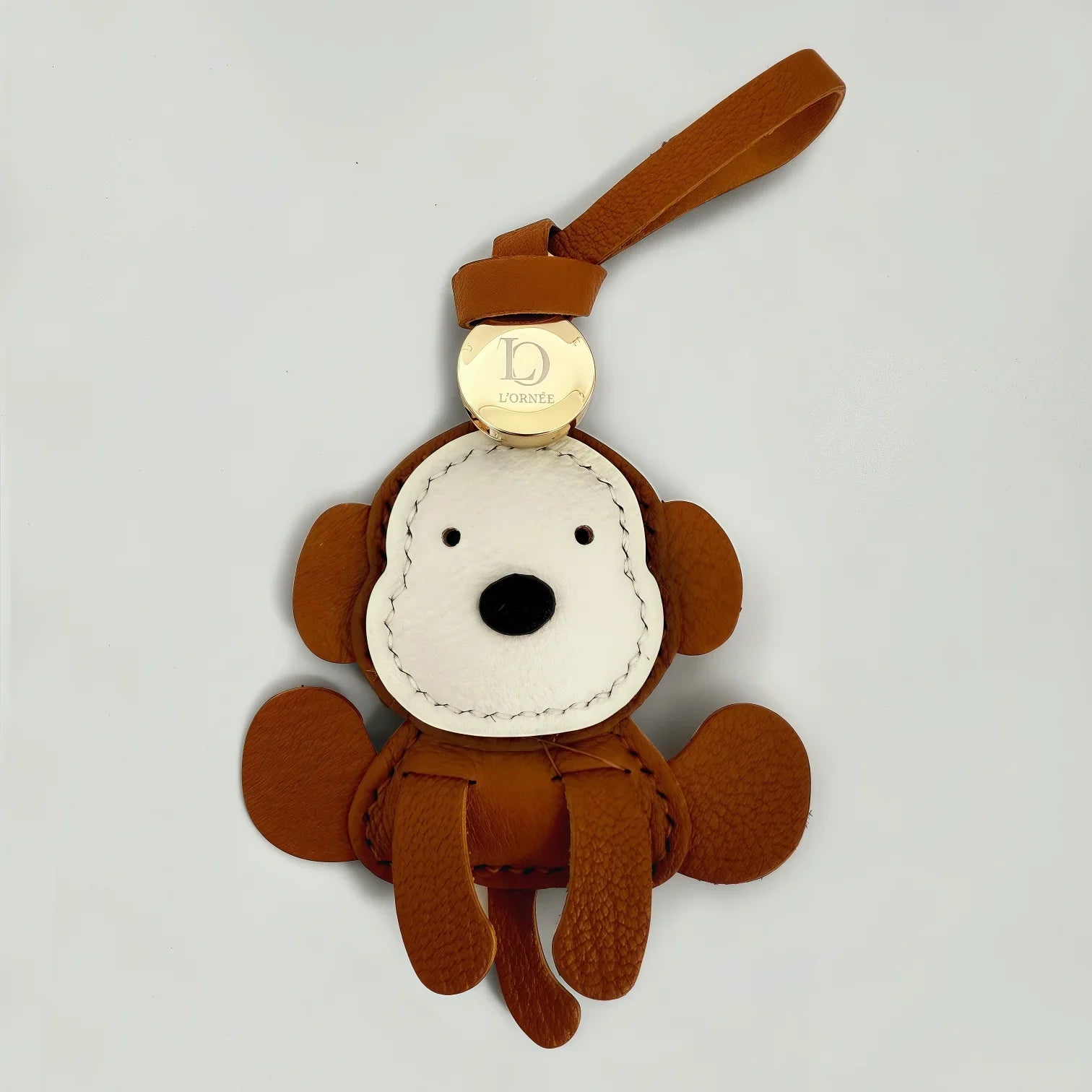 CARAMONKEY CHARM leather bag charm