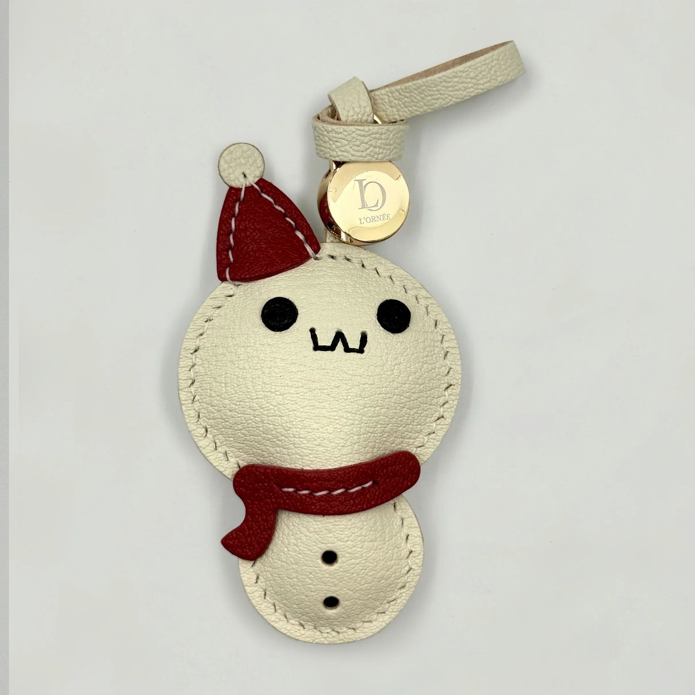SNOWBOY CHARM leather charm