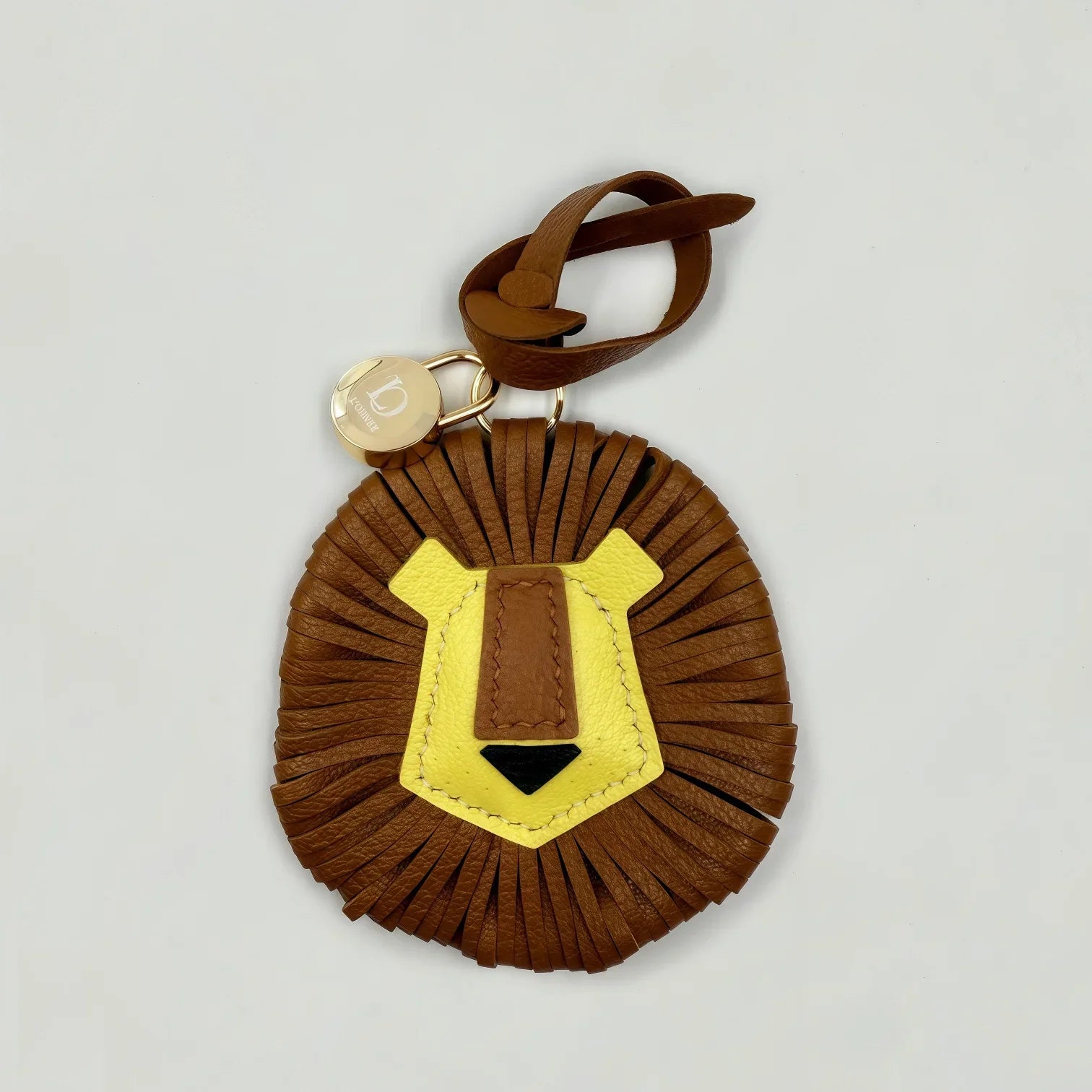 LION HEAD CHARM keyrings