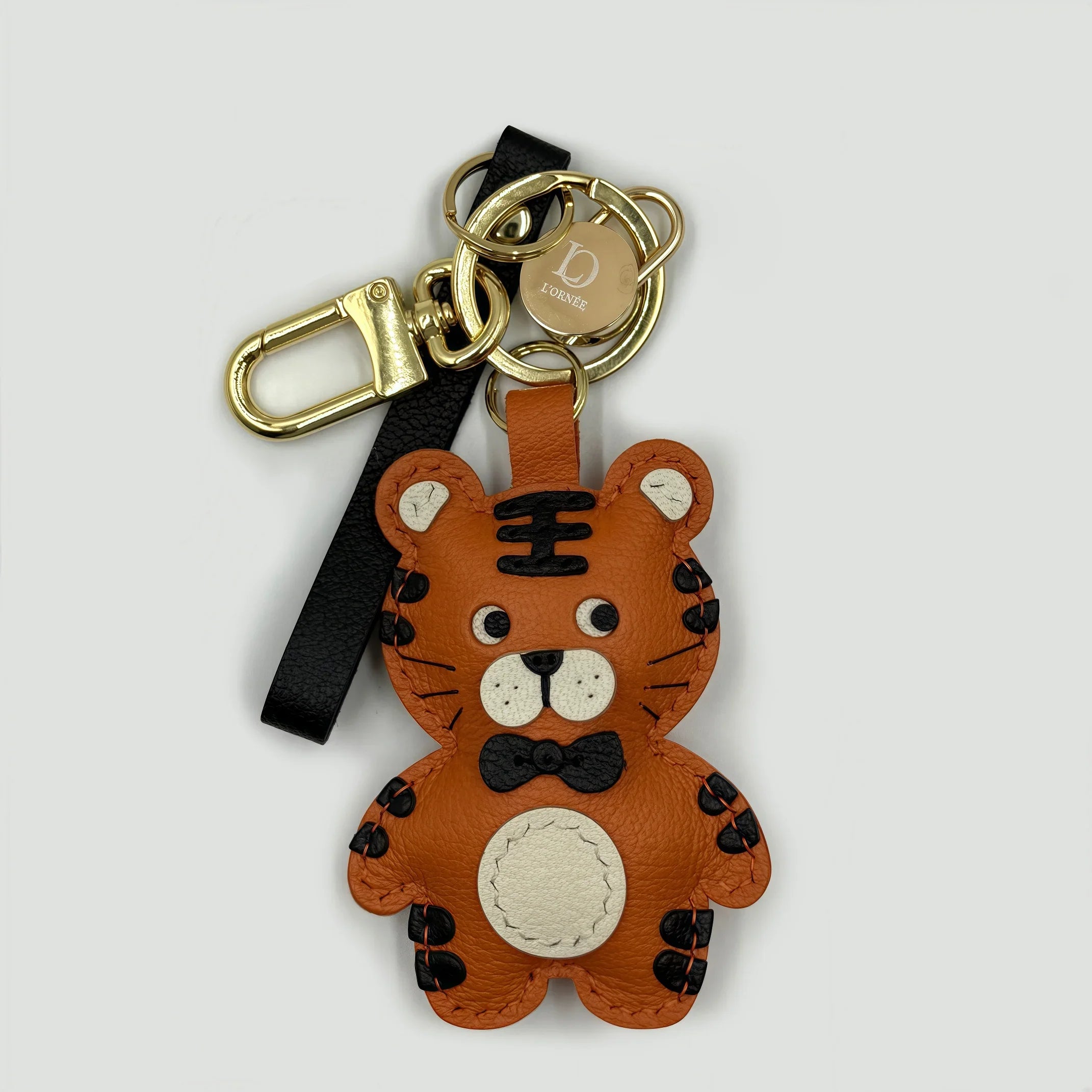 BOWTIE TIGER key CHARM