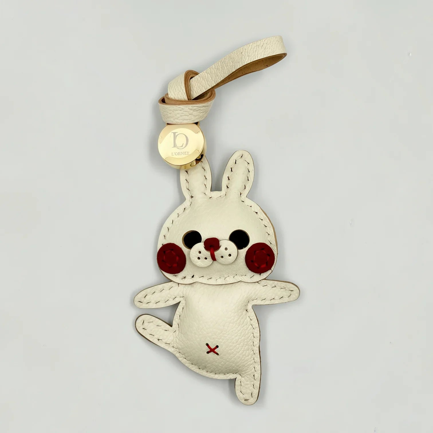 JUMPY BUNNY CHARM keyrings
