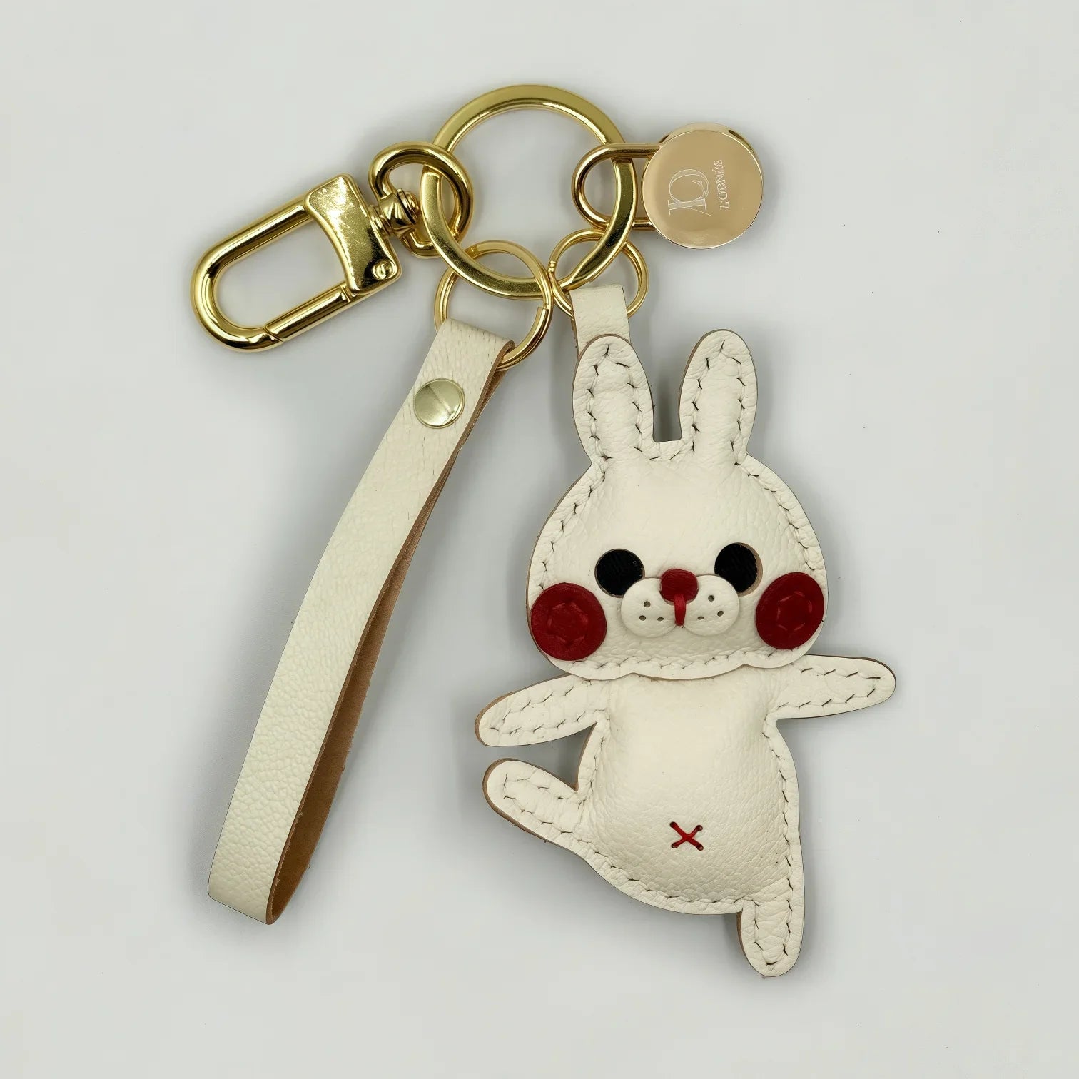 JUMPY BUNNY CHARM bag charms