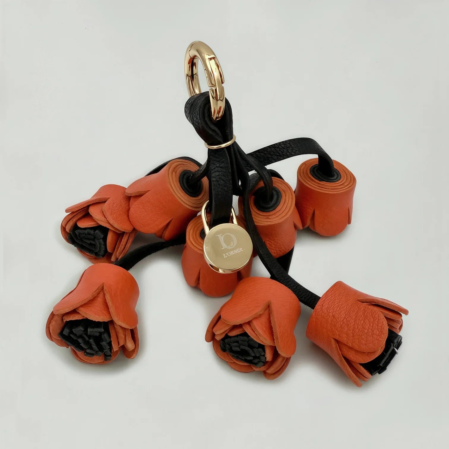 ROSE BUNCH keyring CHARM