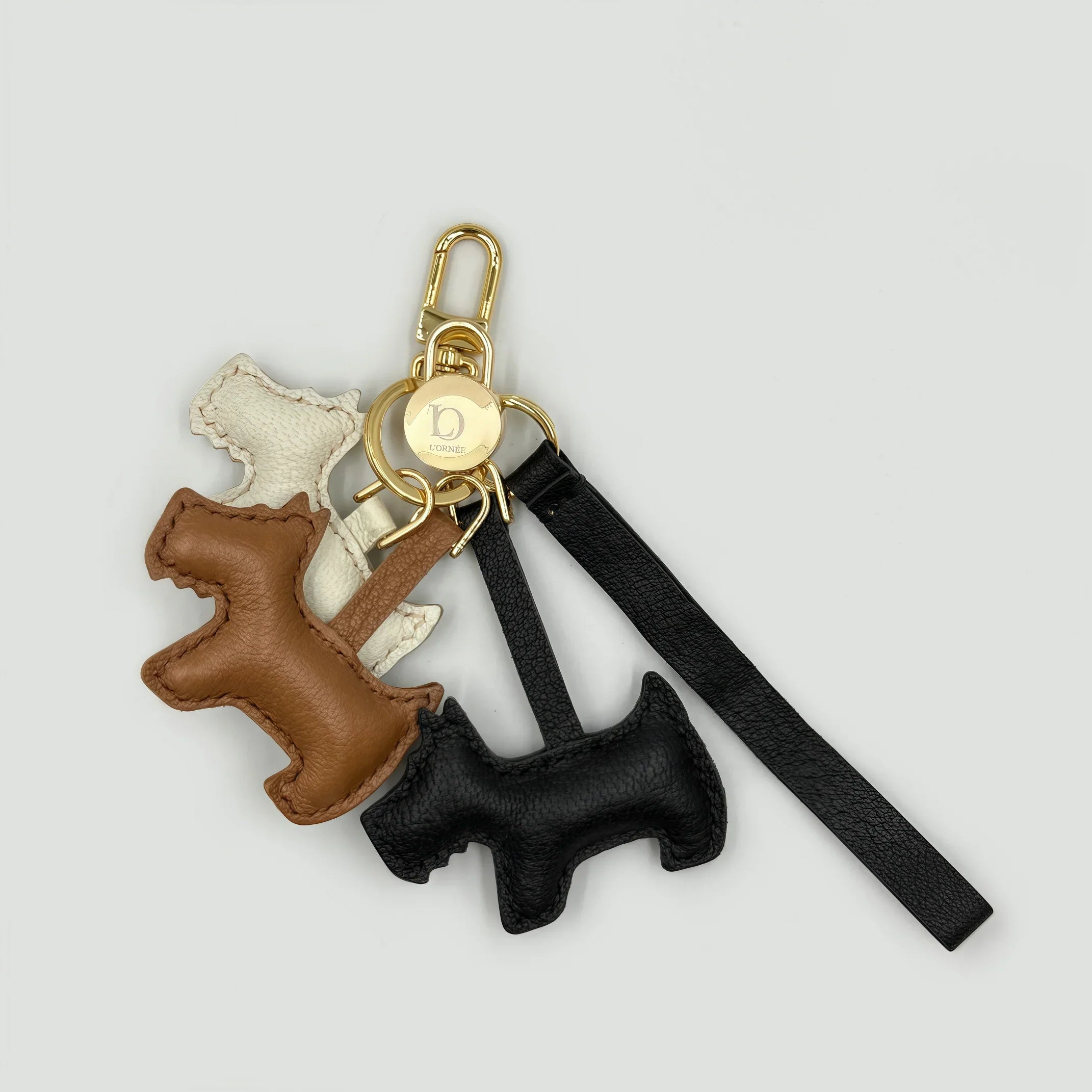 COLORFUL SCOTTIE PARADE keychains