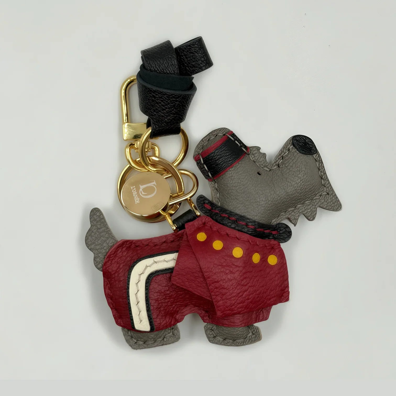GENTLE SCOTTISH TERRIER keyrings CHARM