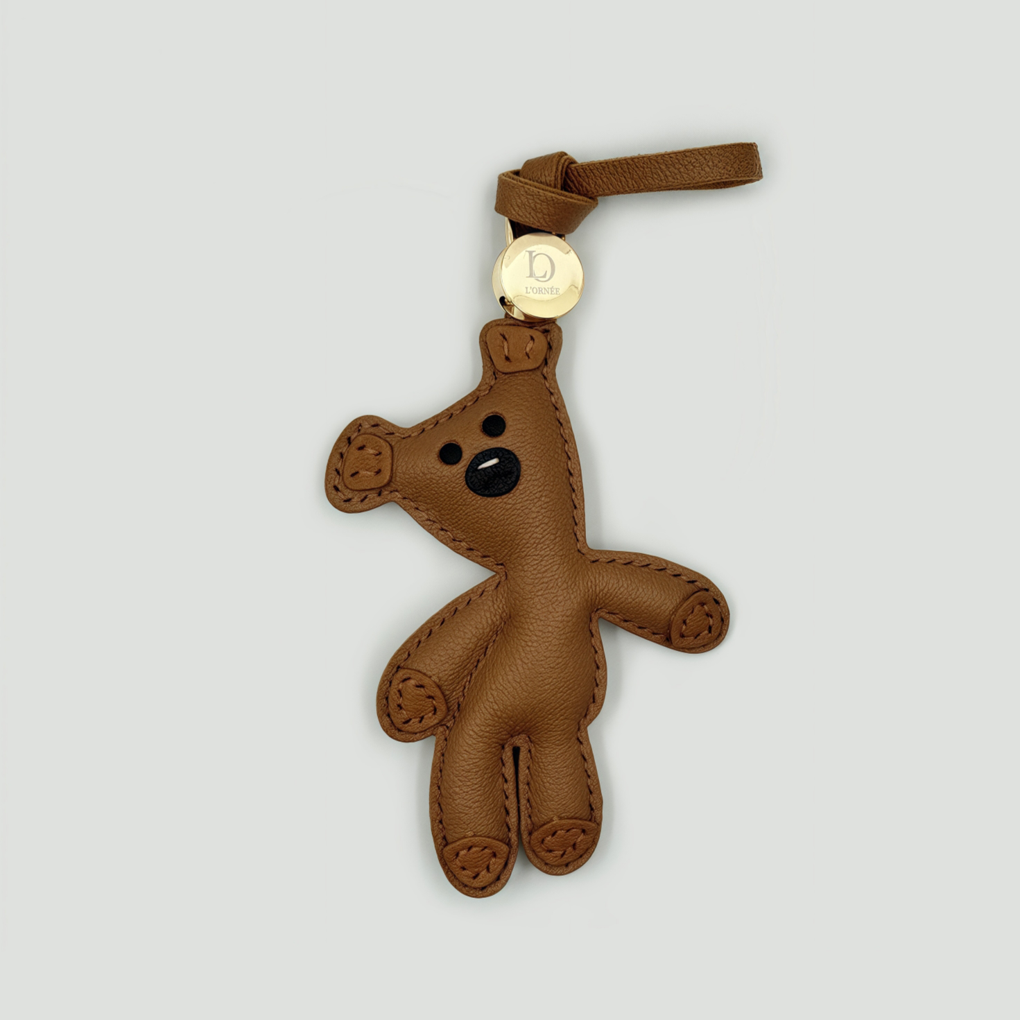 LAZY BEAR CHARM keyrings