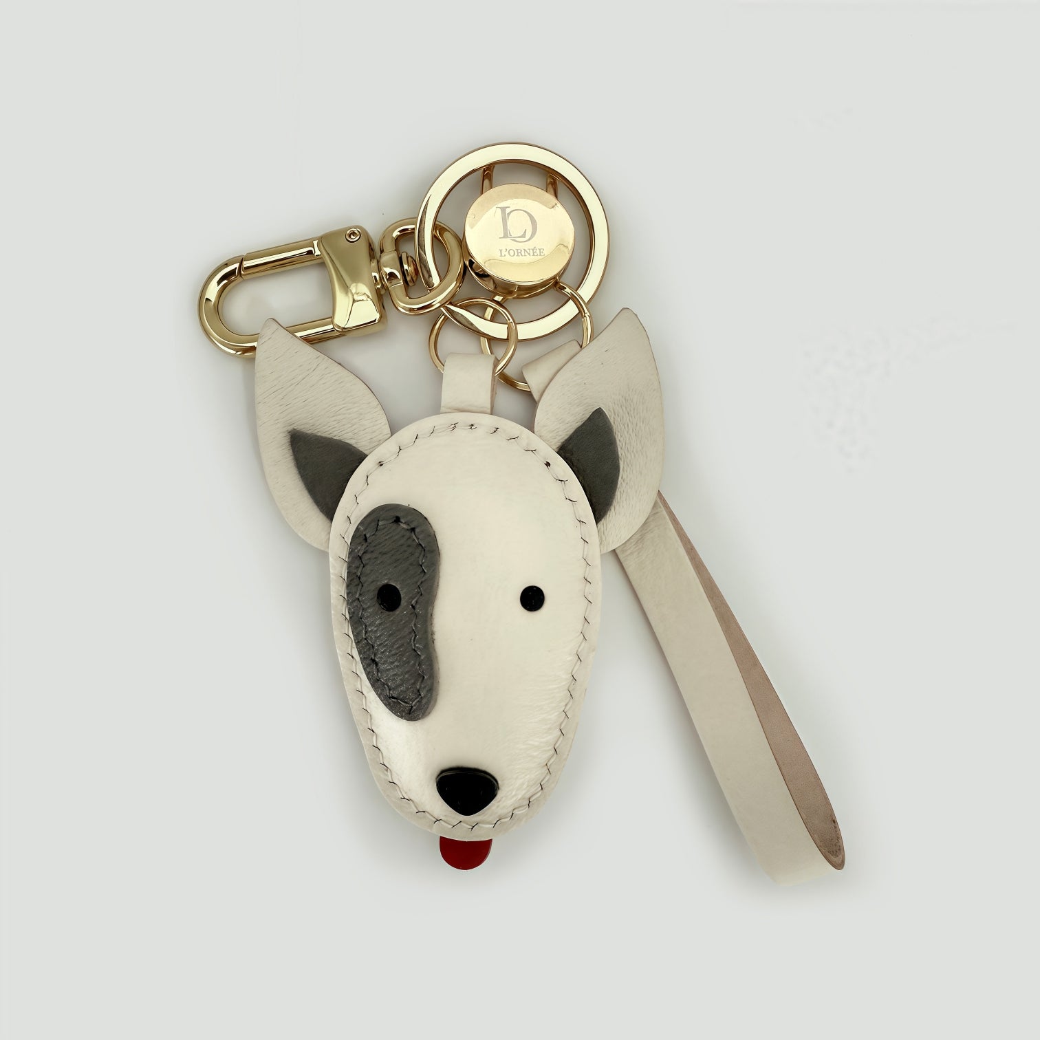CHEEKY BULL TERRIER keychains