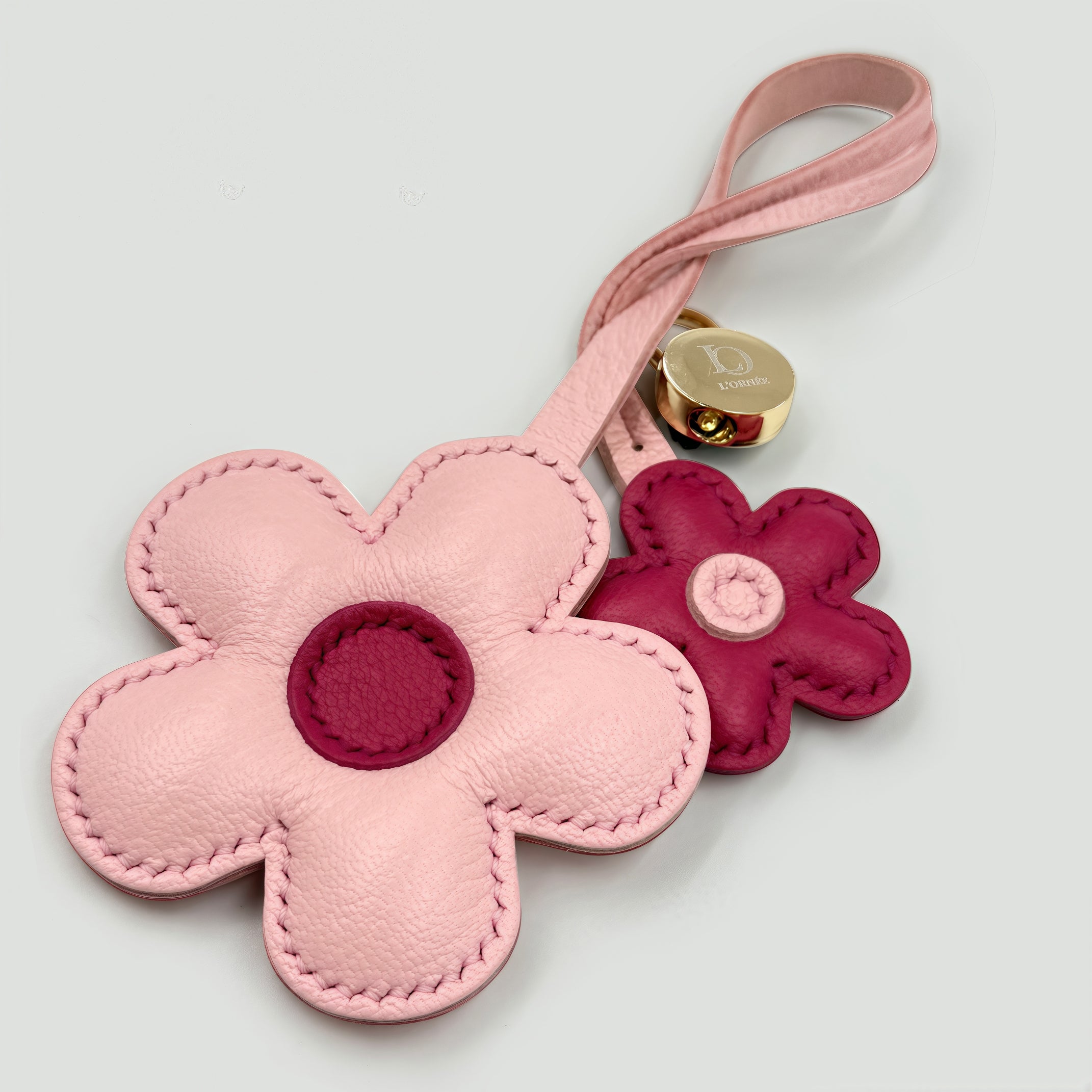 PINK BUBBLE BLOSSOM bag charms