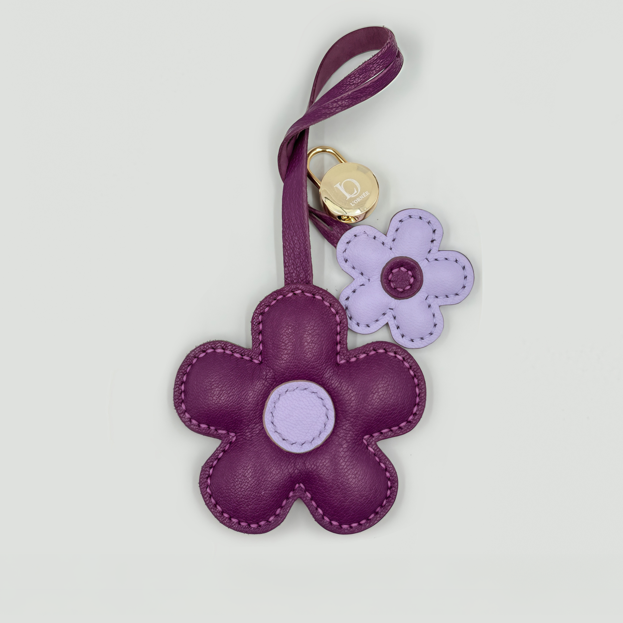PURPLE BUBBLE BLOSSOM key  CHARM